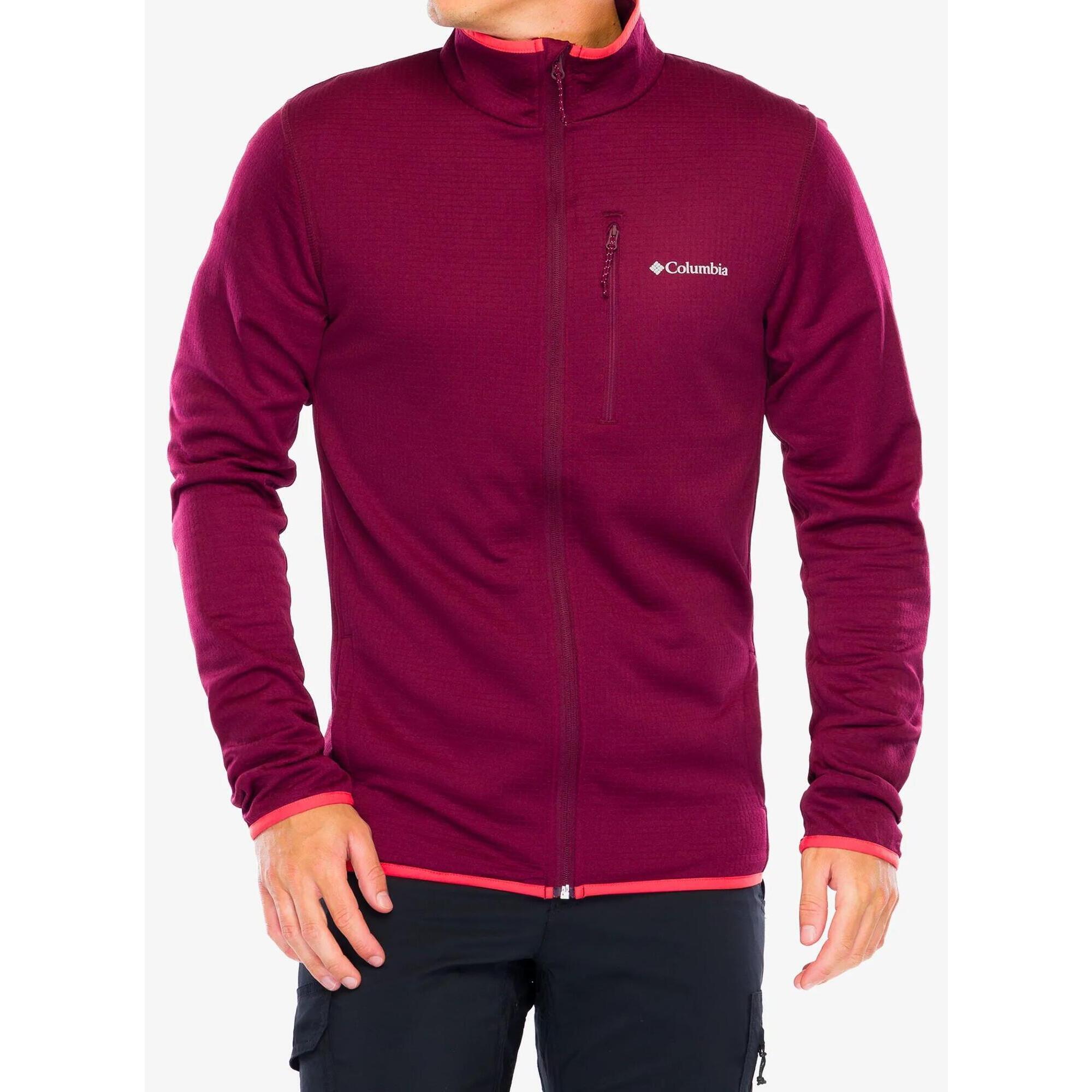 Bluza rozpinana męska Columbia Essential Hike Grid Fleece Full Zip