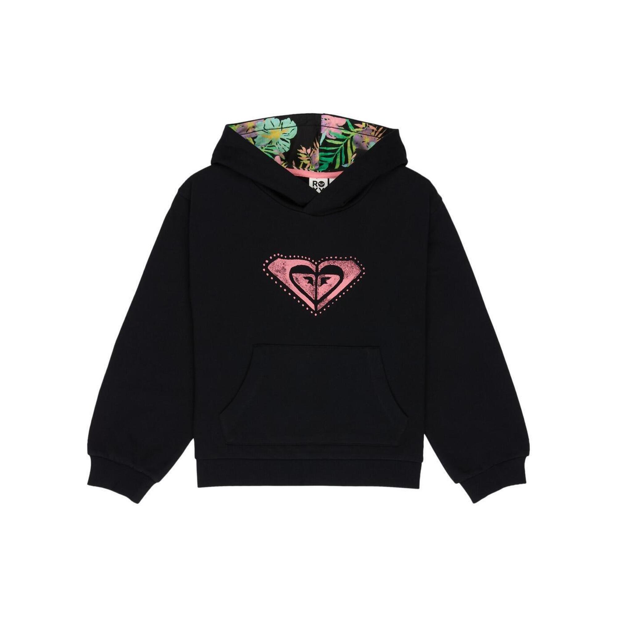 Bluza z kapturem dla Dziewczynki HOPE YOU TRUST 2 Czarny