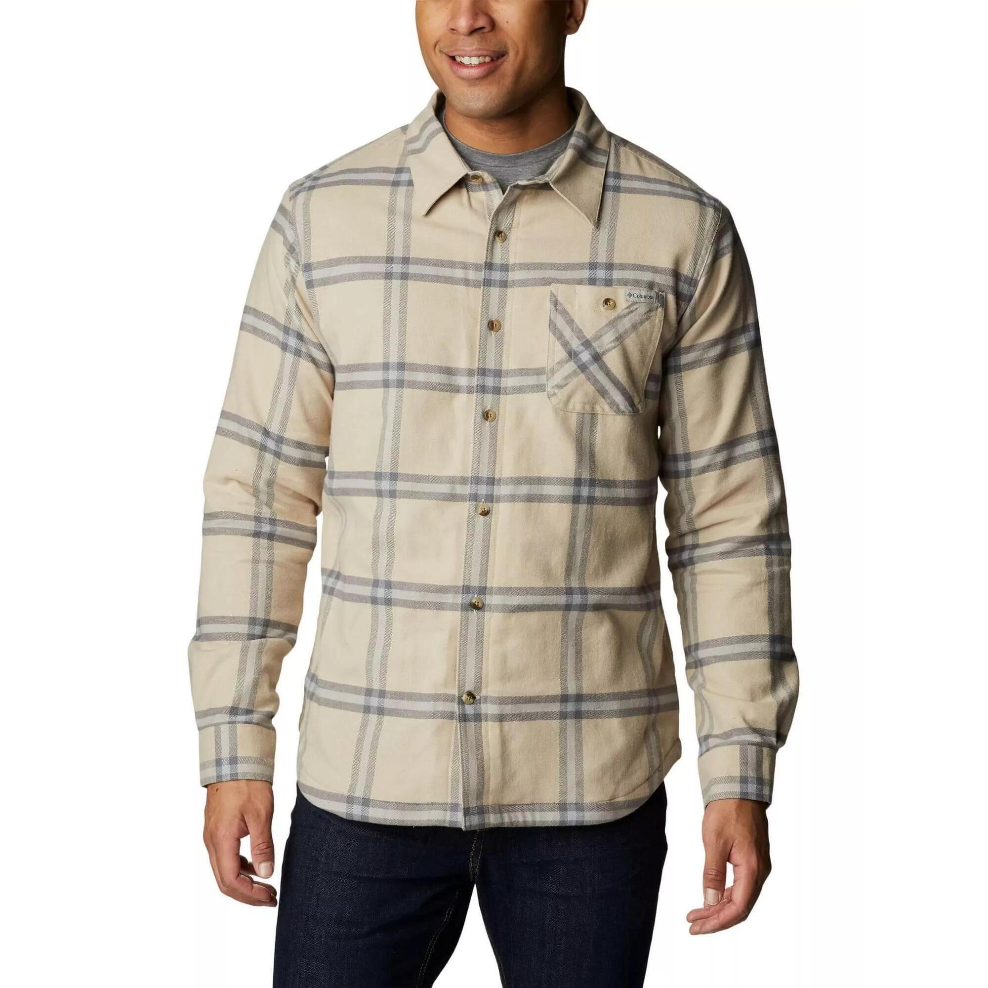 Koszula męska Columbia Cornell Woods Fleece Lined Flannel z długim rękawem