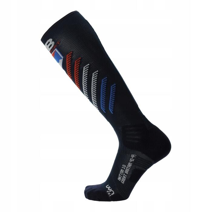 Skarpety narciarskie dla dorosłych UYN Natyon 3.0 Ski Socks Great Britain