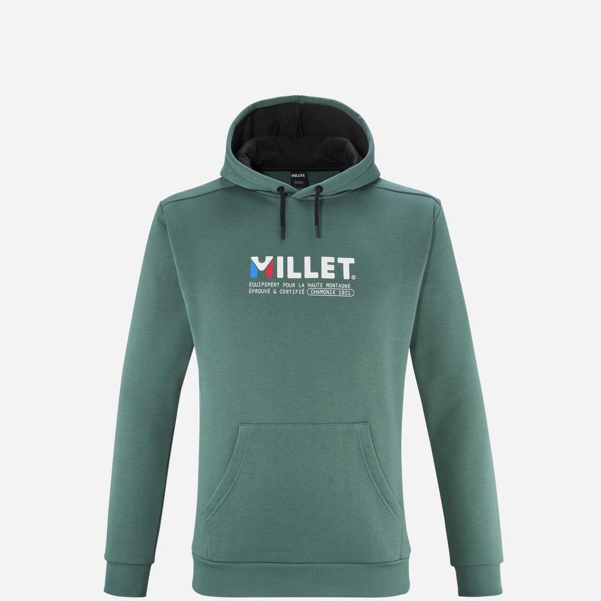 Bluza z kapturem męska Millet Sweat Hoodie M Zielony Regular Fit