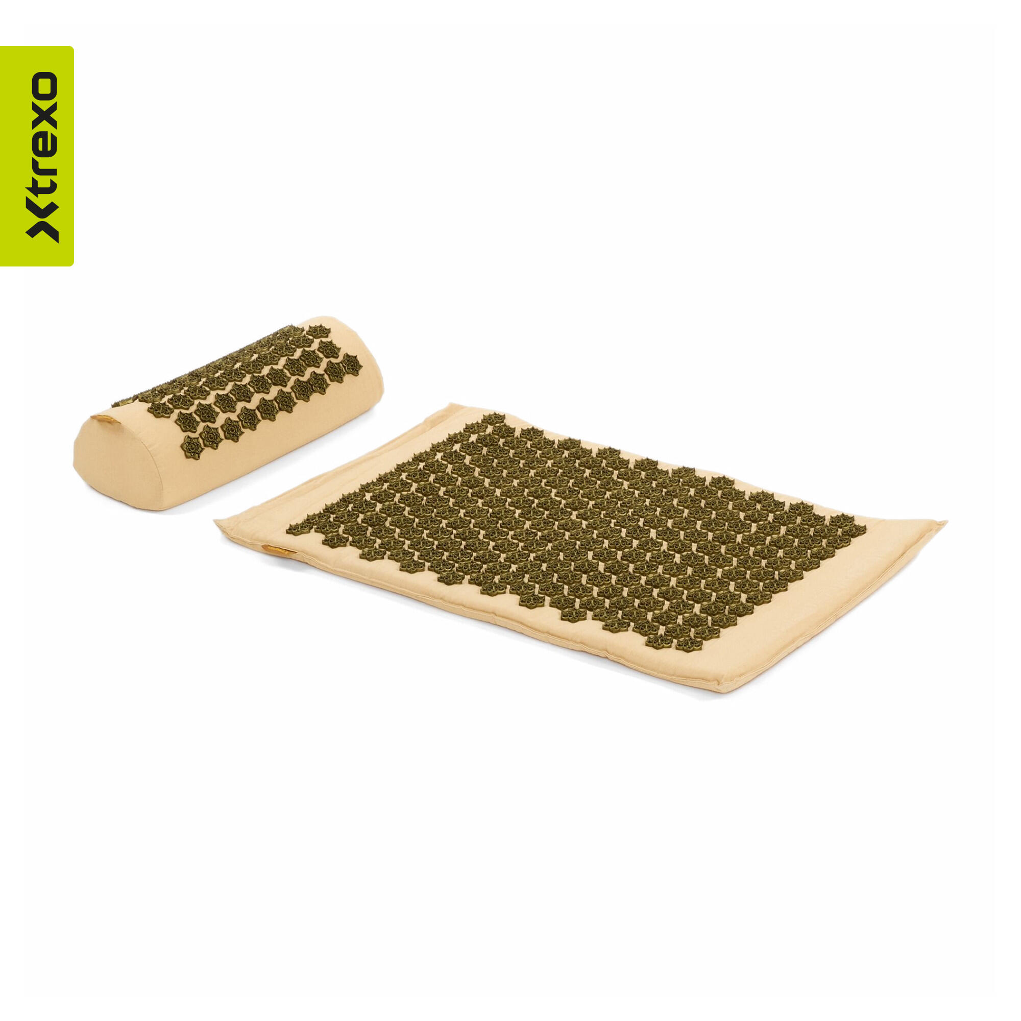 Mata do akupresury XTREXO z poduszką TXO-B4Z004-BZ