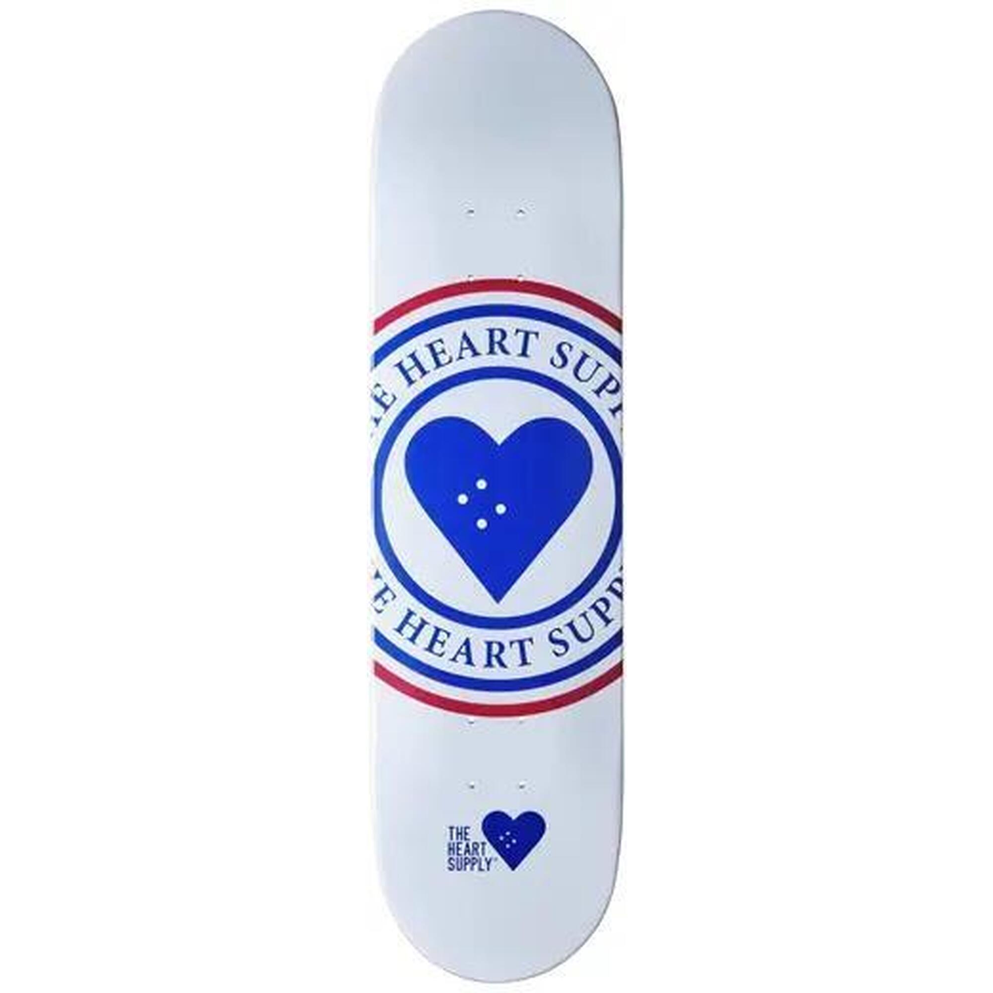 Deski Blaty Heart Supply Insignia Blat Deskorolka - 8.25" - Biały