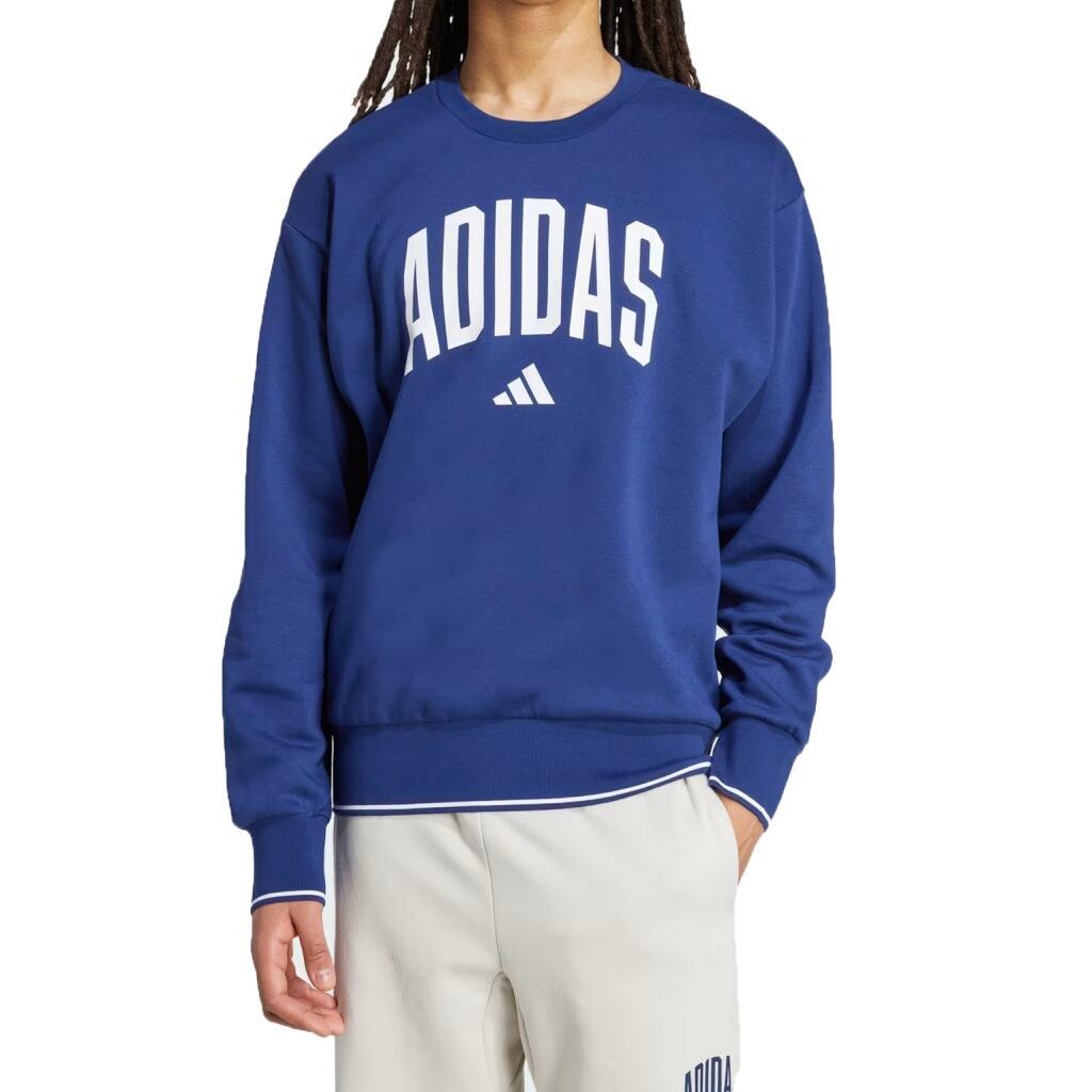 Bluza polarowa ADIDAS M COLLEGIATE SW Niebieski