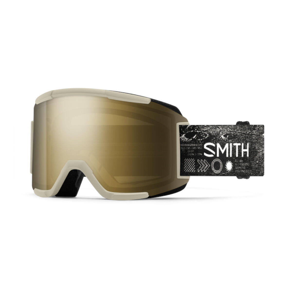 Gogle Smith Squad Chalk Space Invader ChromaPop Sun Black Gold Mirror Lens 2026