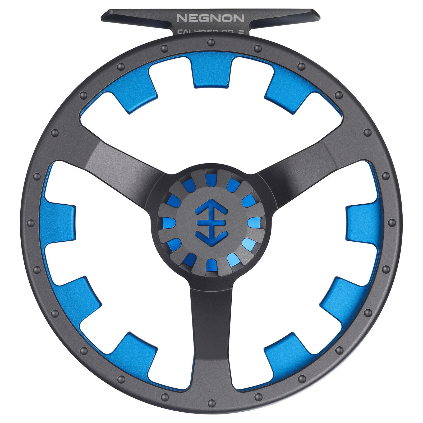 Kołowrotek muchowy - Negnon Calypso Titan Gray - Blue No. 1