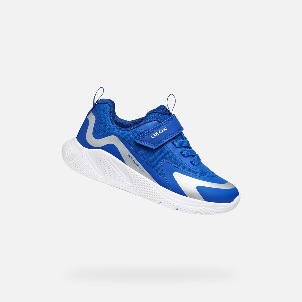 Buty GEOX J SPRINTYE BOY WR Niebieski