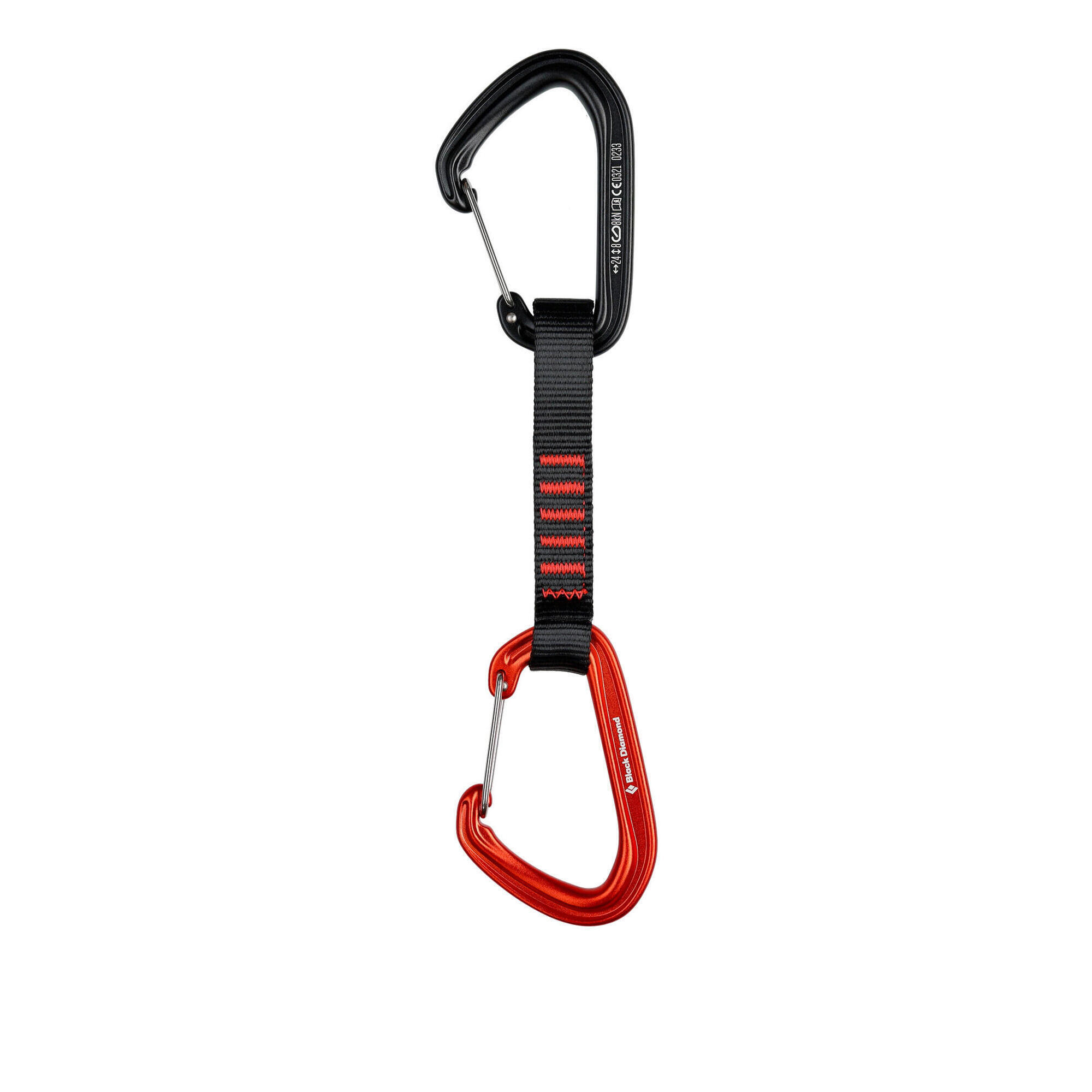 Ekspres Black Diamond HotWire Quickdraw 12 cm - octane