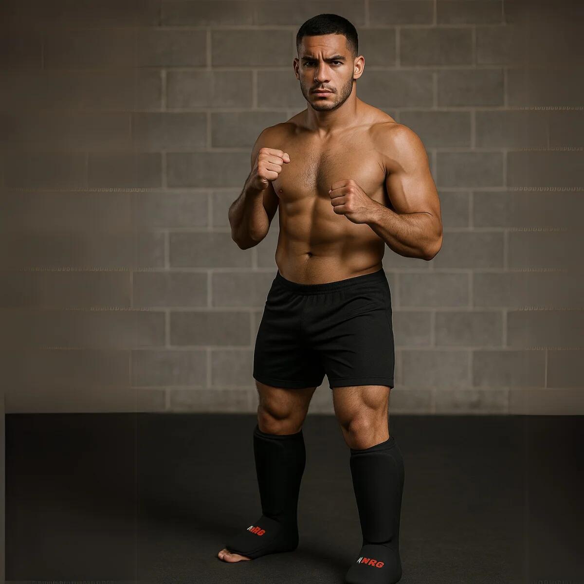 Wyściełane ochraniacze goleni SIB nr - Rozmiar: M