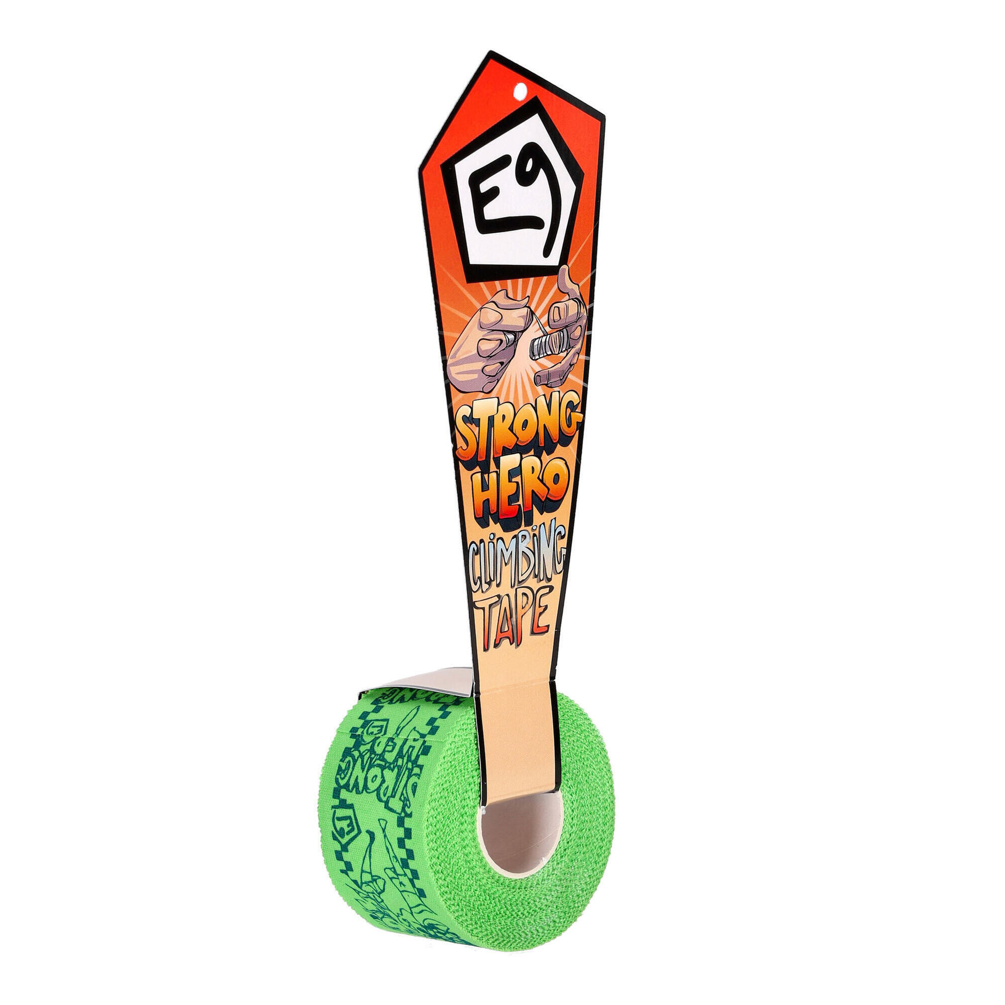 Plaster wspinaczkowy E9 Strong Hero Climbing Tape - green