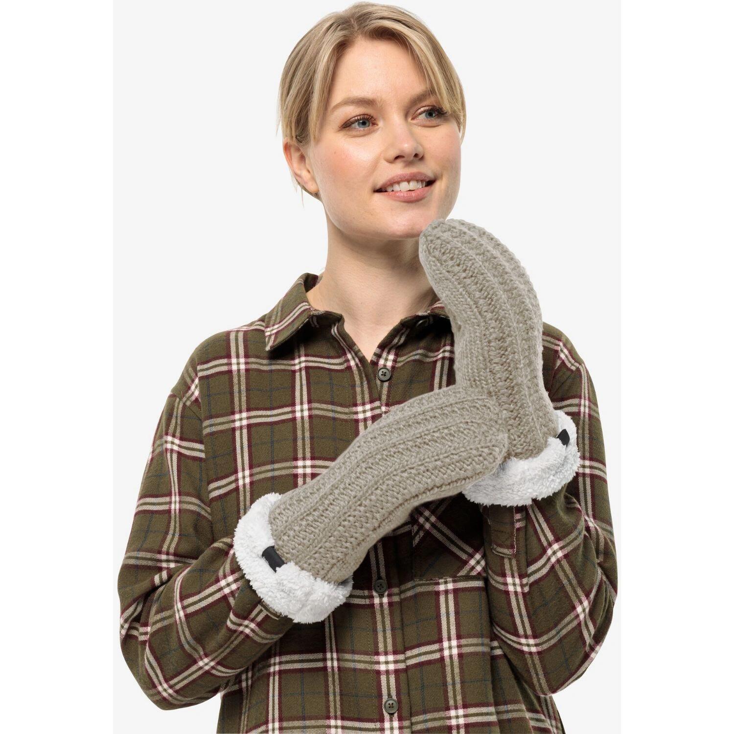 Rękawiczki turystyczne zimowe damskie Jack Wolfskin Highloft Knit Mitten