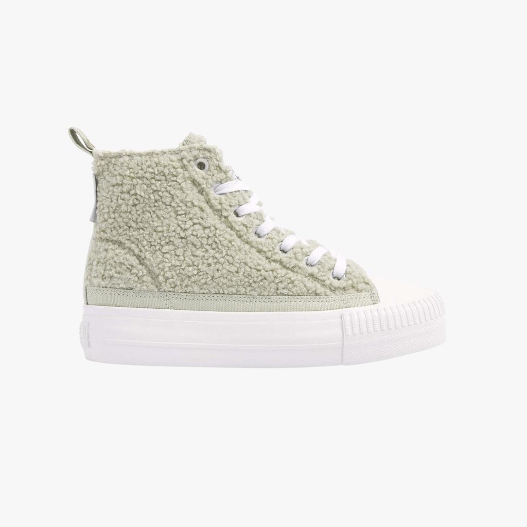 Buty sneakersy British Knight Kaya Mid safe off white green