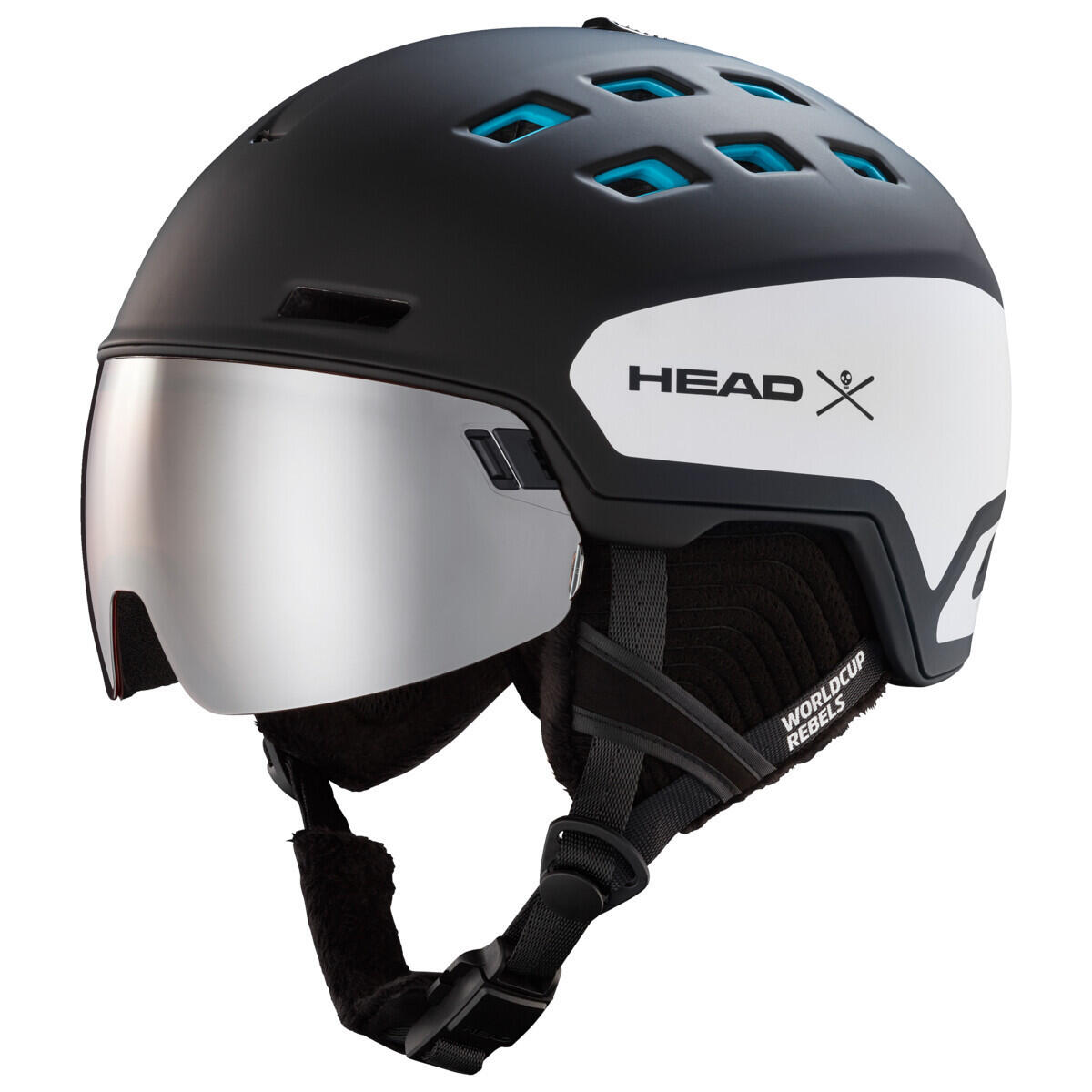Kask z przyłbicą szybą Head Radar WCR 2026 56-59 cm