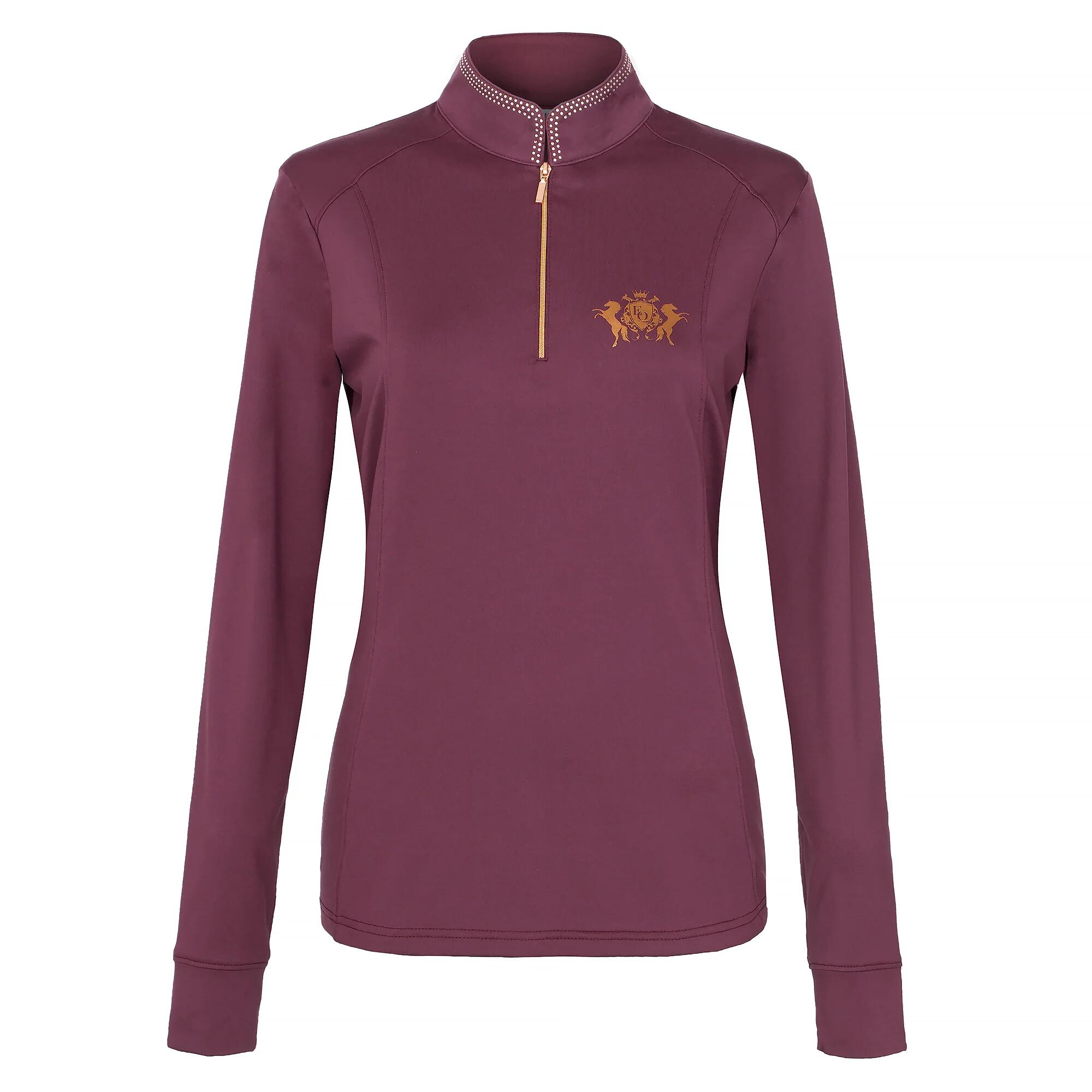 Koszulka jeździecka damska EQUESTRIAN QUEEN Mackenzie2.0 25AW długi rękaw