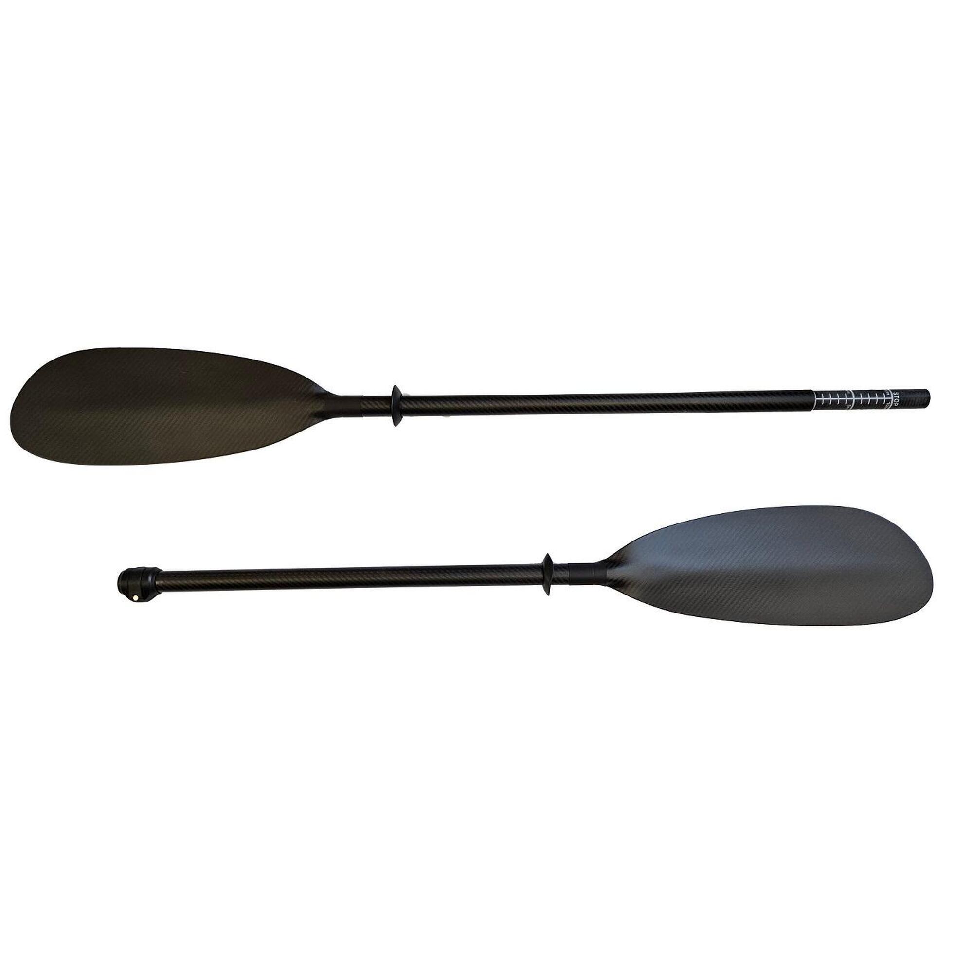 Wiosło kajakowe składane 2-częściowe Scorpio kayak Full carbon regulowane