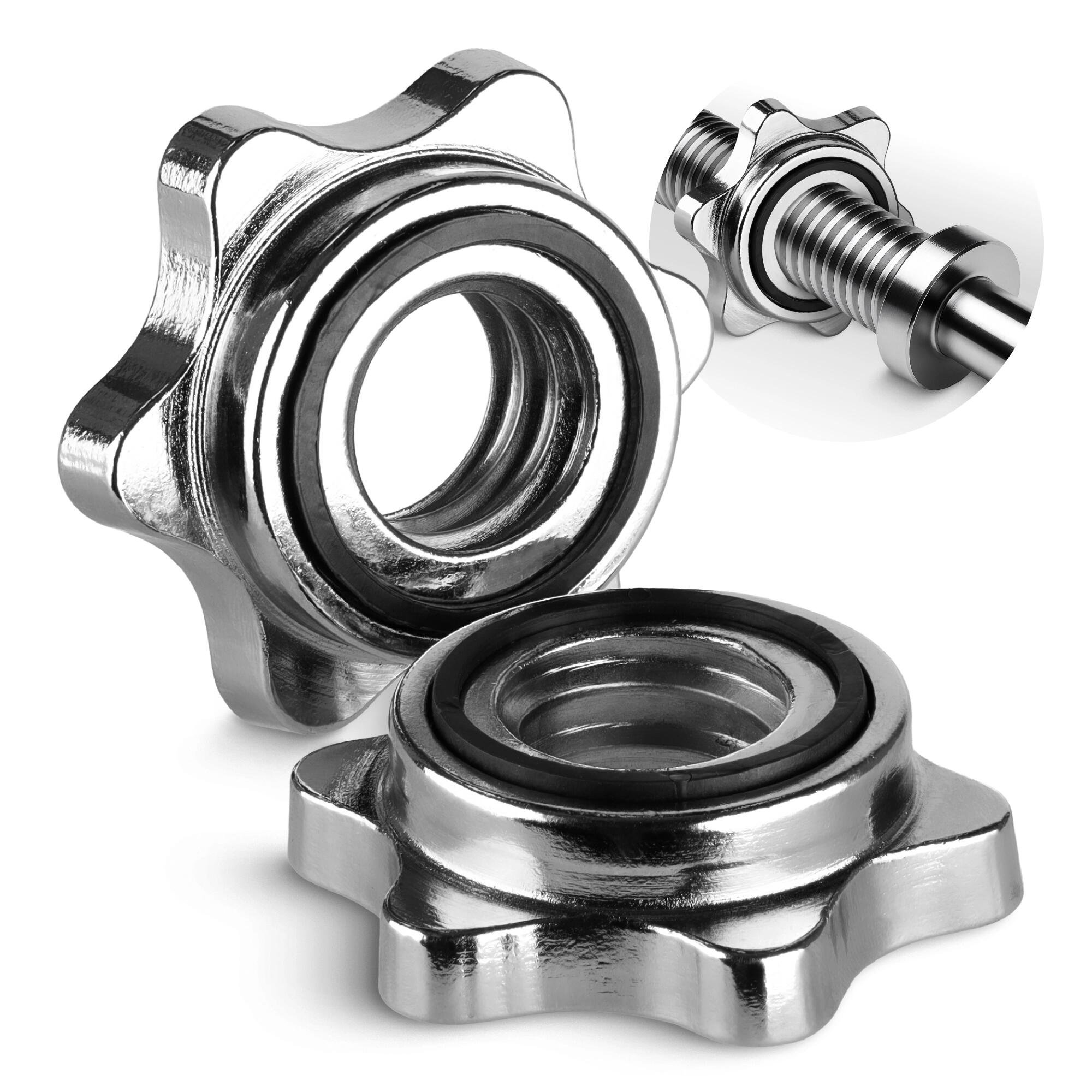 Zaciski śrubowe metalowe na gryf 4FIZJO 25 mm 2 szt.