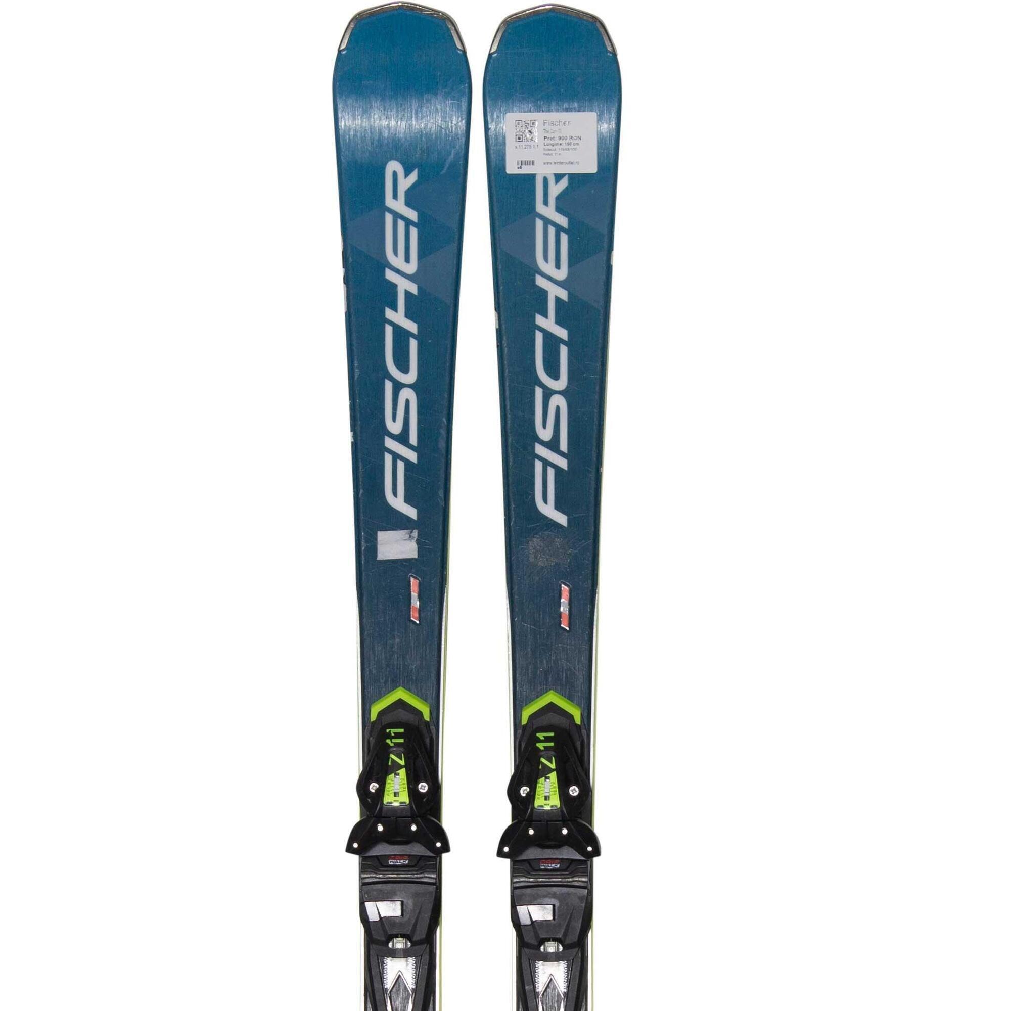 Second Life- Narty FISCHER The Curv TI, 150 cm- Stan dobry