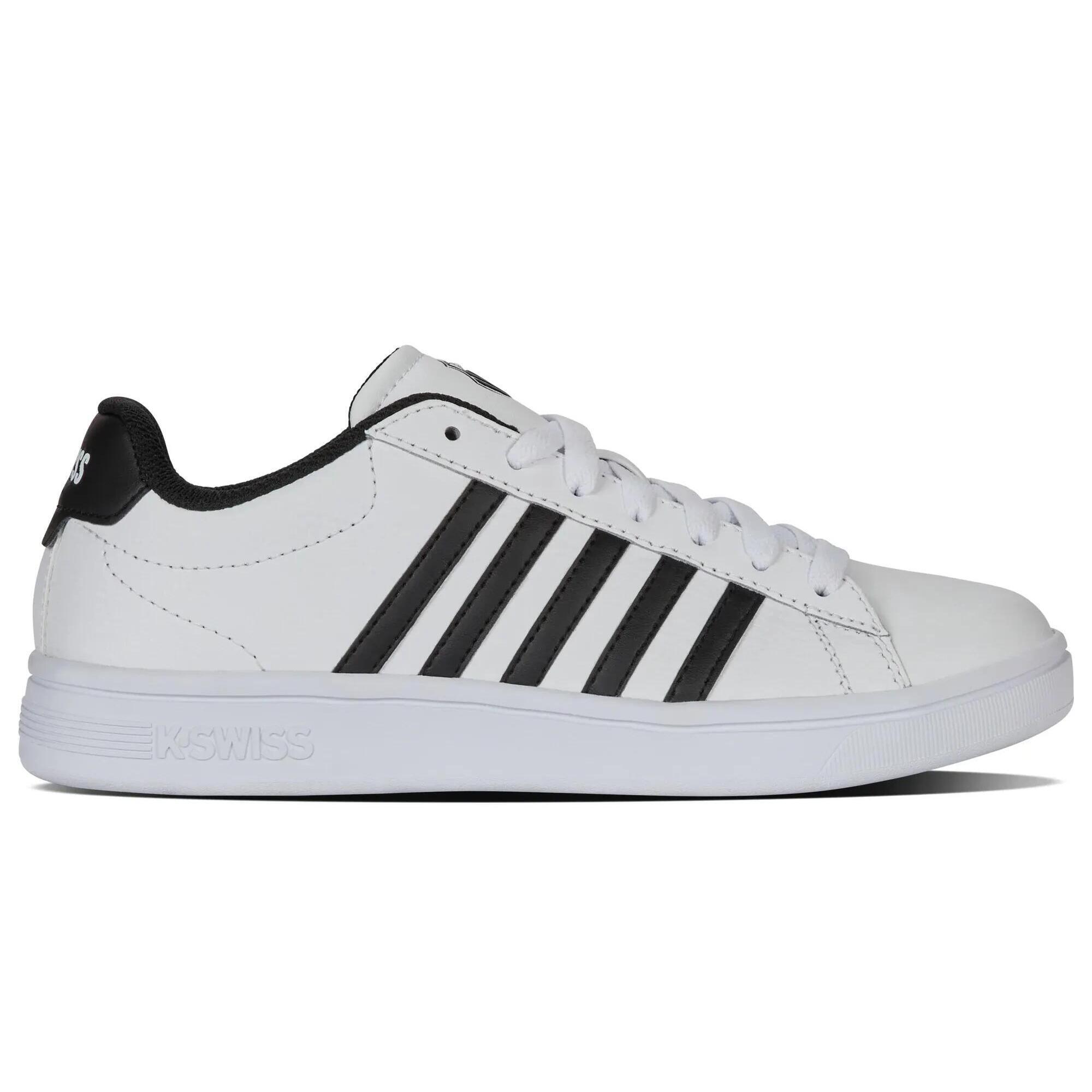 Męskie sneakersy K-Swiss COURT TIEBREAK II WHITE/BLACK/WHITE-M (04413-191-M)