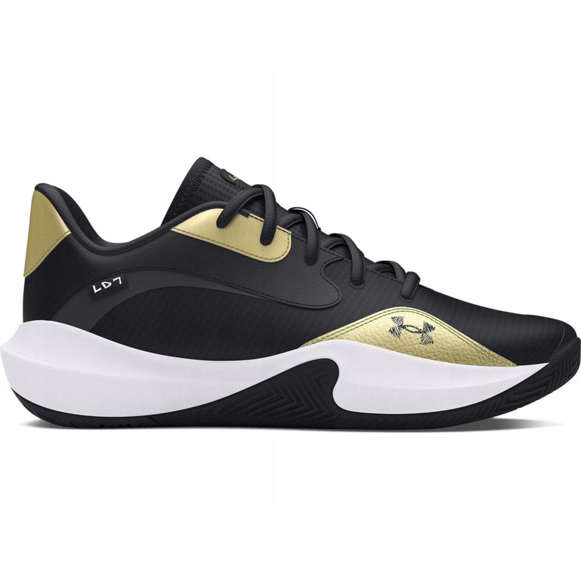 BUTY męskie UNDER ARMOUR LOCKDOWN 7 3027646-001 koszykarskie czarne 50,5