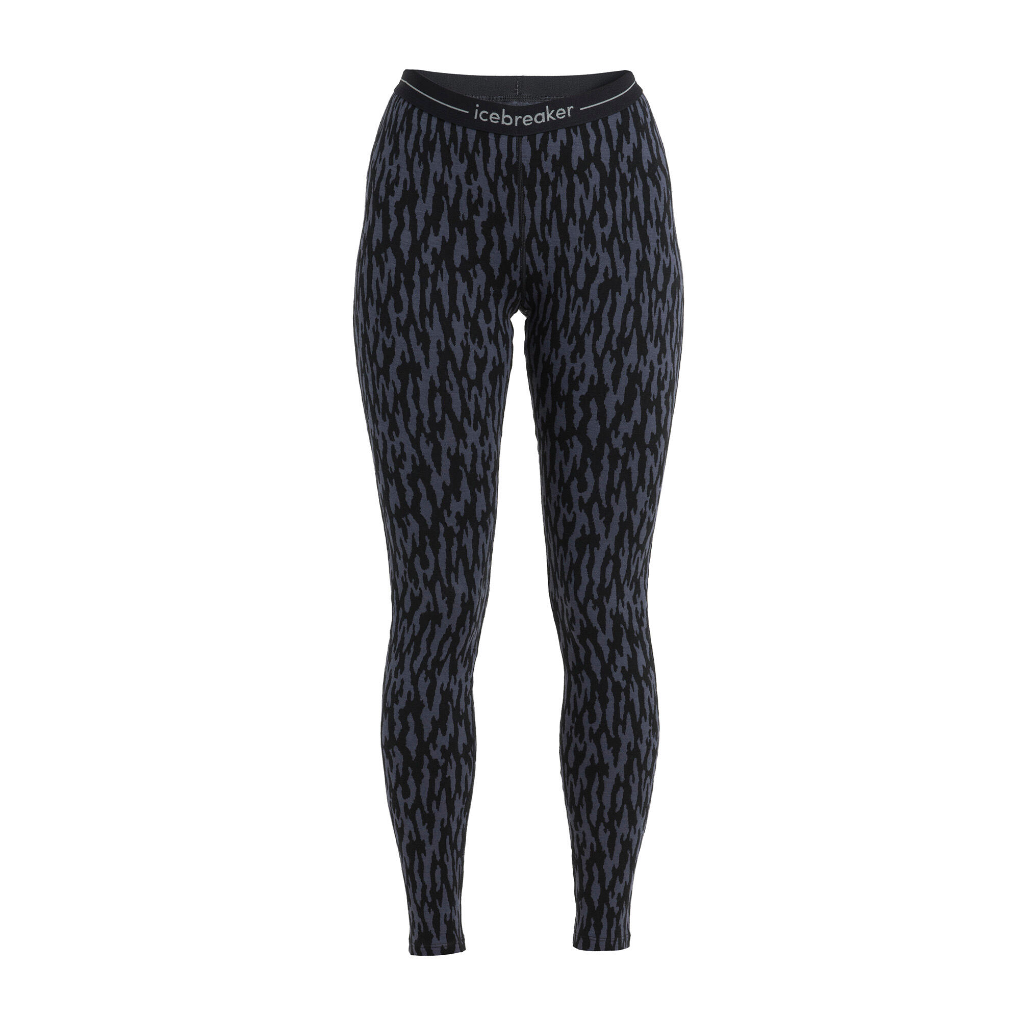 Spodnie temoaktywne damskie icebreaker Merino 260 Vertex Leggings Glacial Camo