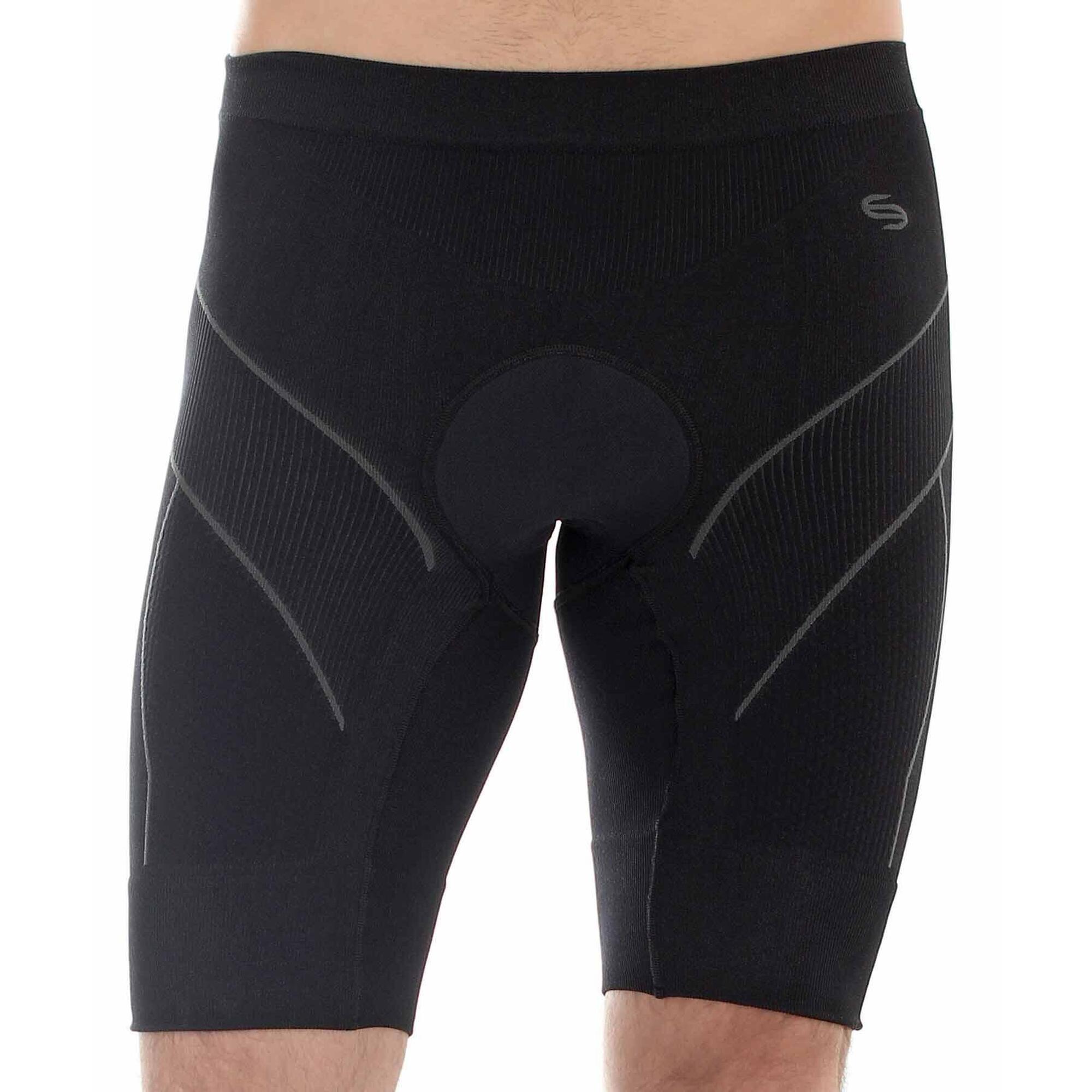 Spodenki rowerowe męskie krótkie z wkładką Brubeck