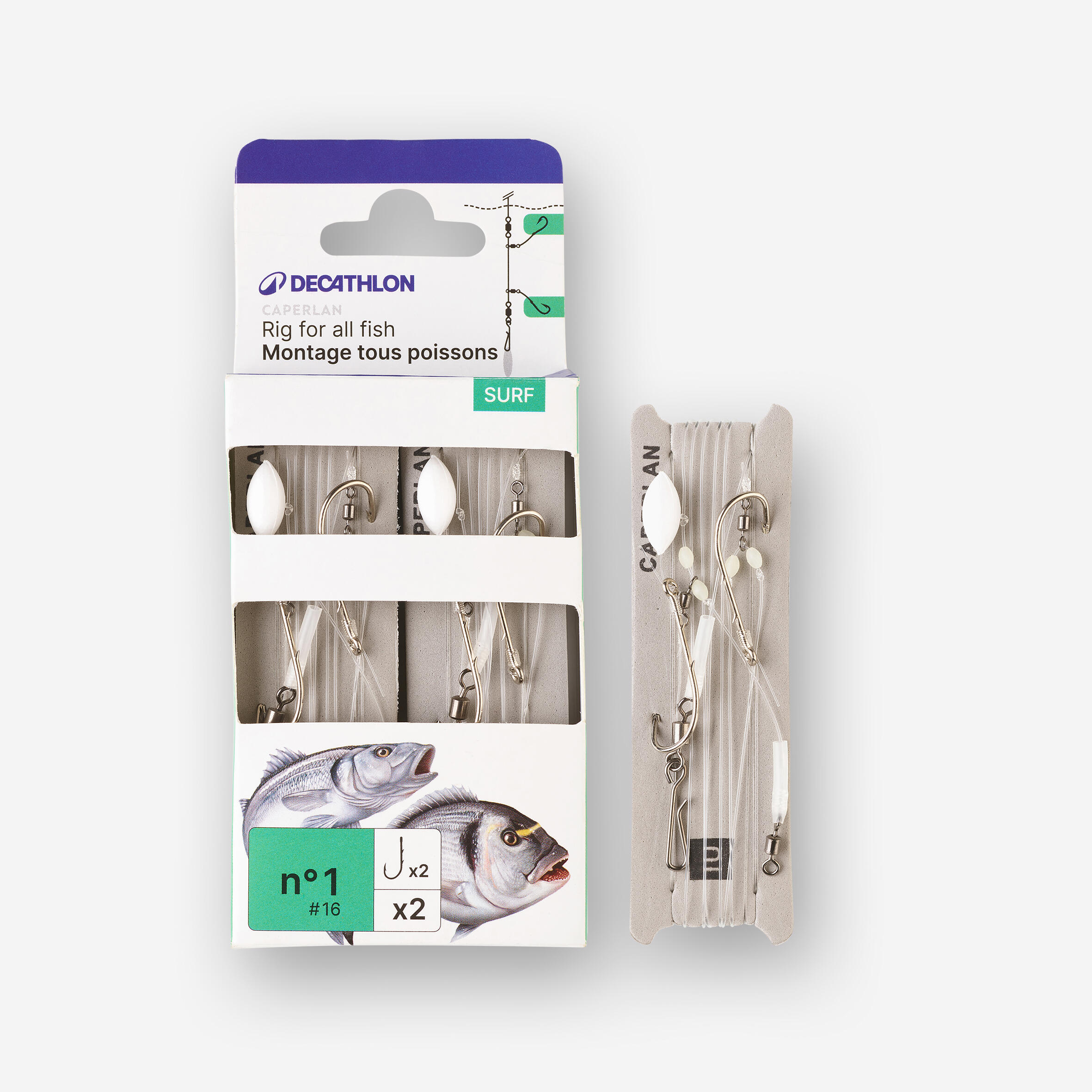 Zestaw surfcastinowy X2 nr 1