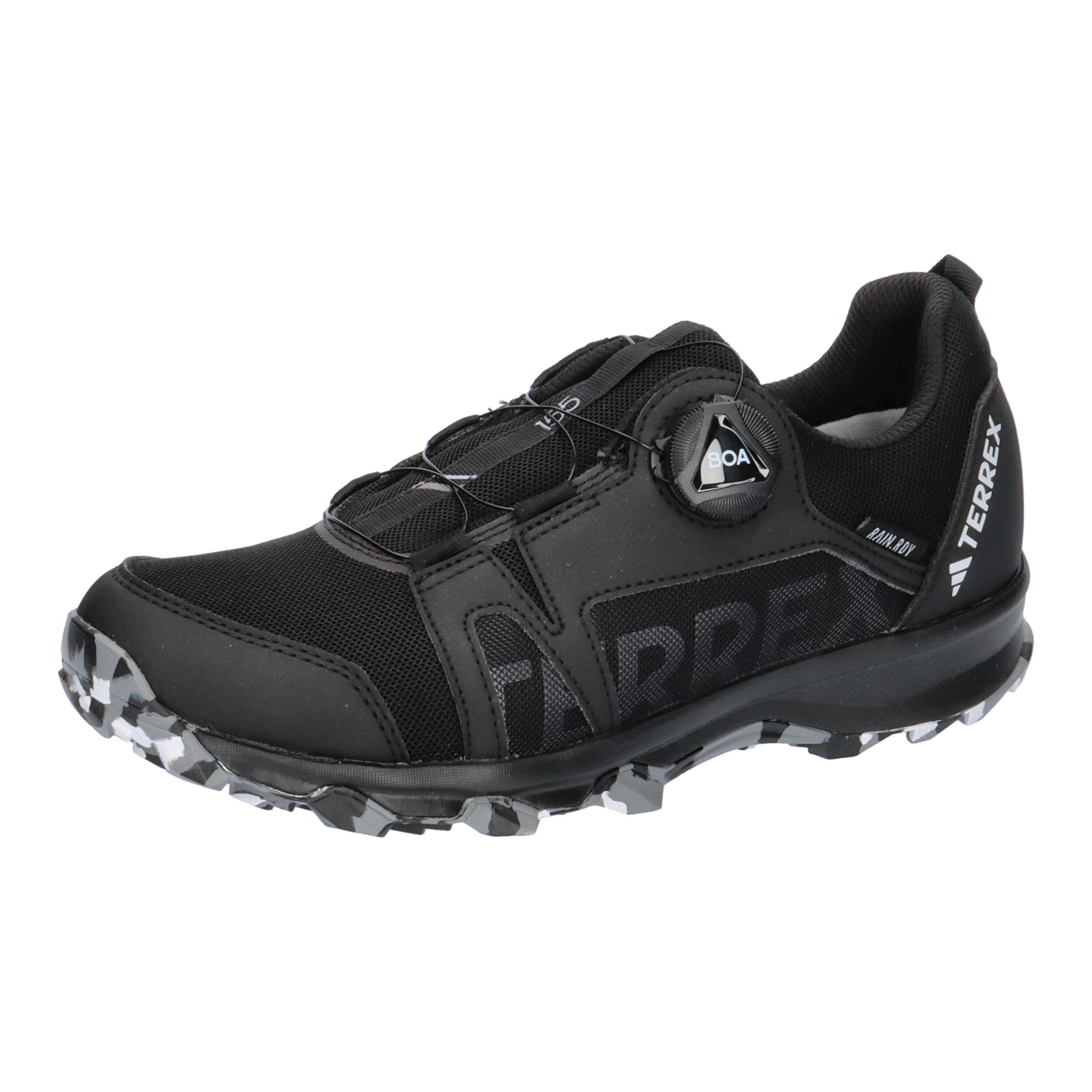 Buty sportowe adidas Terrex Agravic Boa Rain wodoodporne czarne