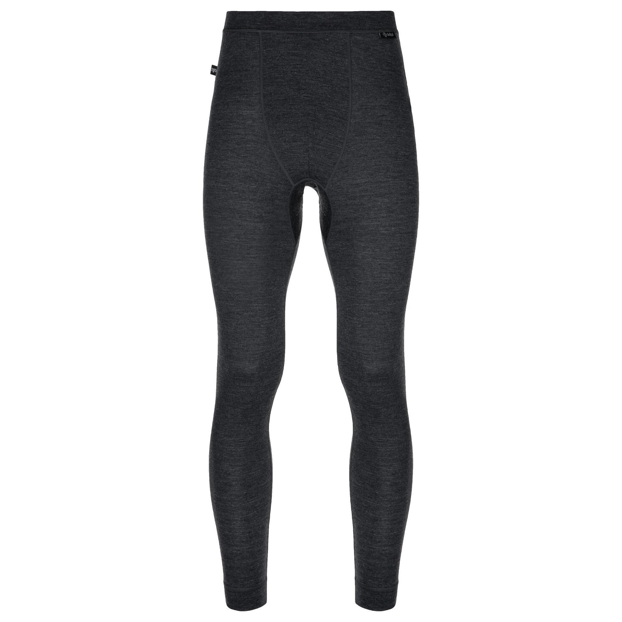 Męskie spodnie termoaktywne z wełny MERINOS Kilpi MAVORA BOTTOM-M