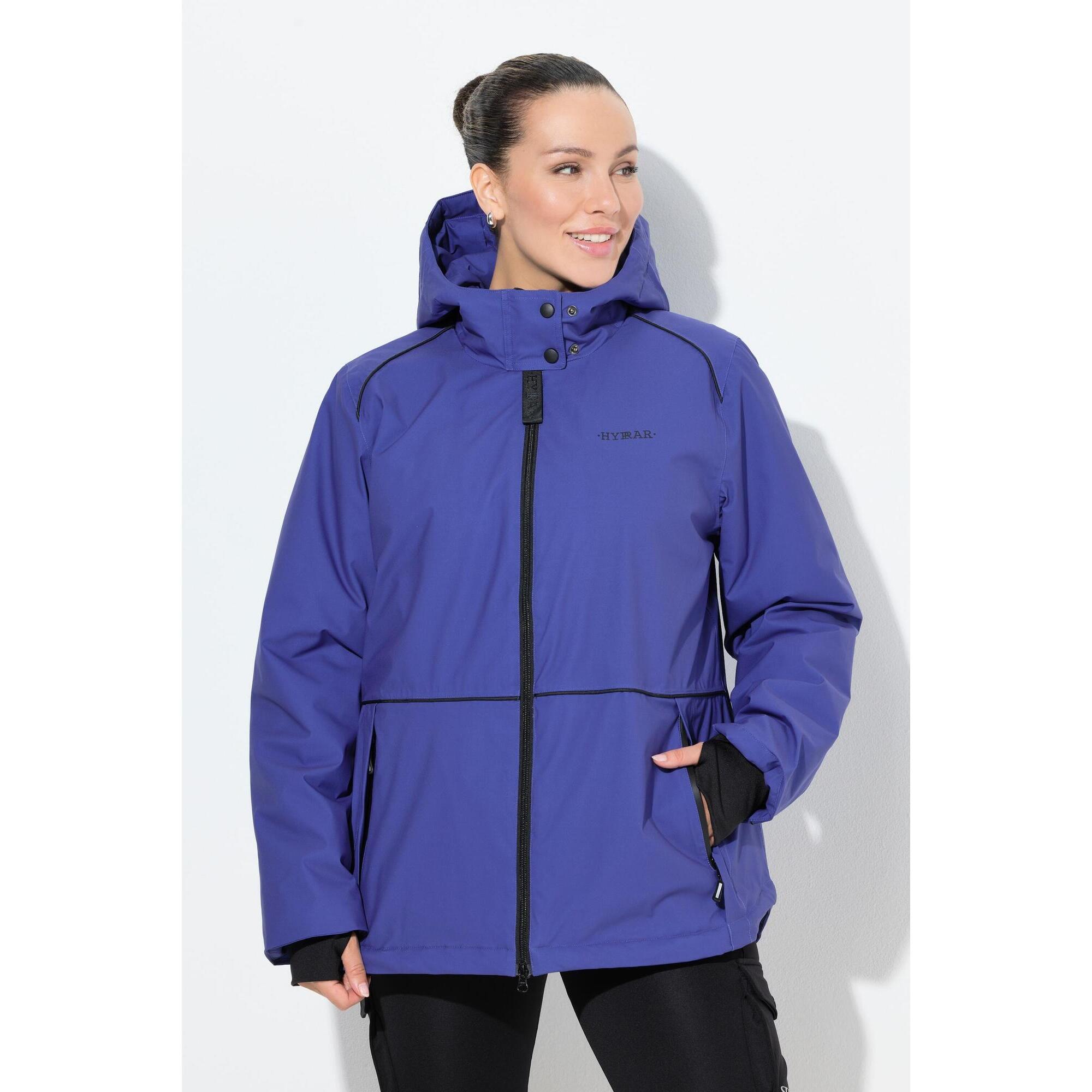 Damskie Kurtka funkcyjna HYPRAR wodoodporna dwukierunkowy zamek błyskawiczny