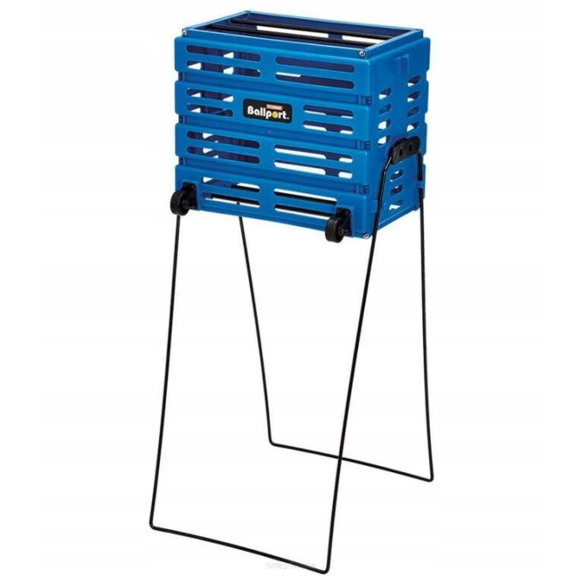 Koszyk na piłki z kółeczkami Tourna Ballport 80B Deluxe