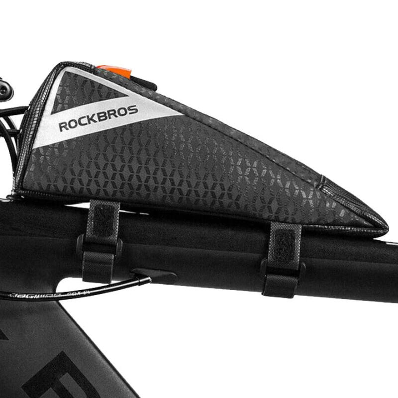 Torba rowerowa na ramę płetwa Rockbros B57 paski/bolt on