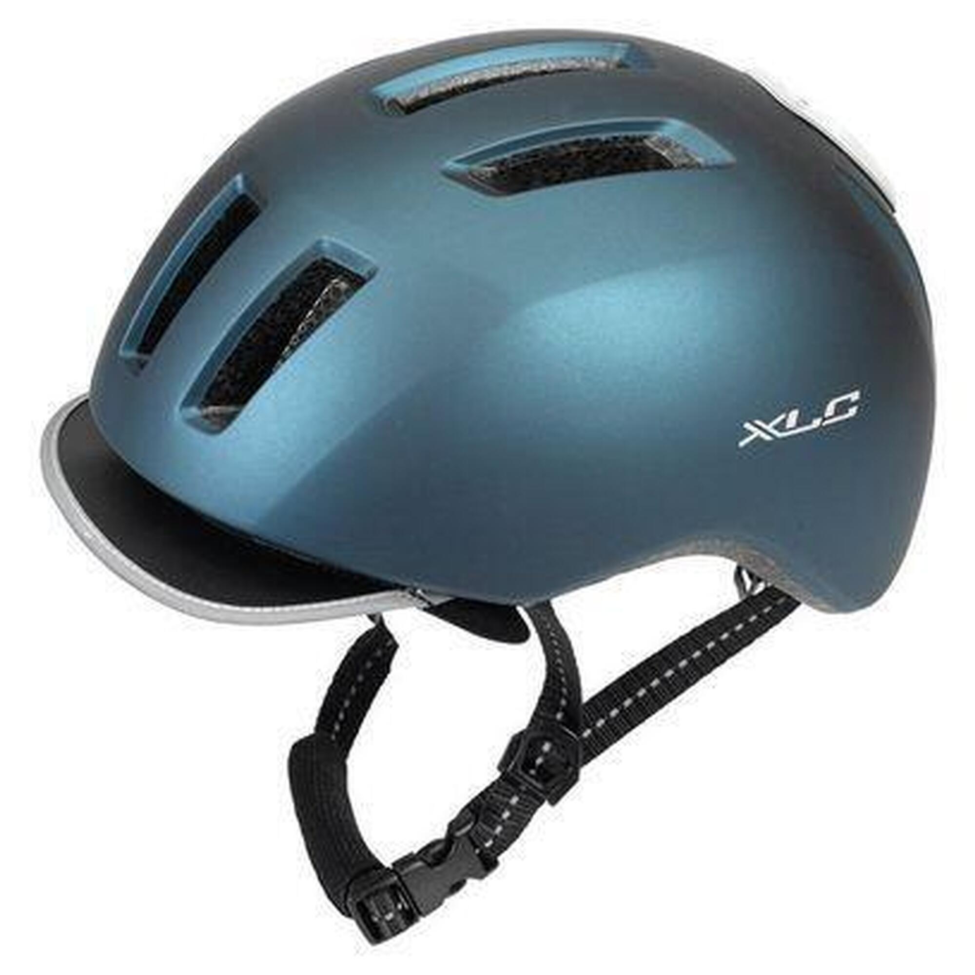 Kask miejski BH-C24 niebiesko-metaliczny