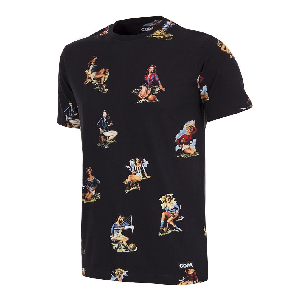 Koszulka dla dorosłych - Calcio Donna - Czarny