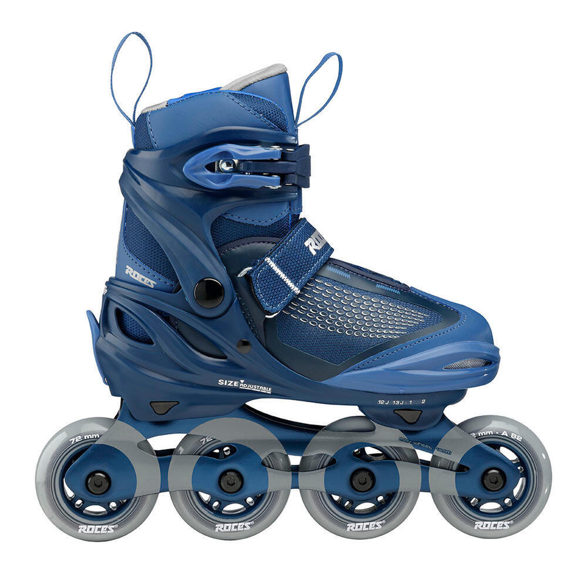 Roces - Moody X Tif Boy Regulowane Rolki - Dziecięce - Niebieskie - 30-35