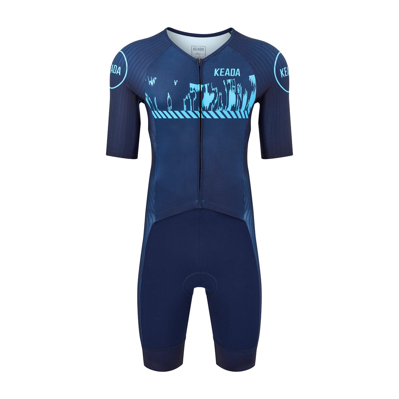 Męski trisuit z rękawami - Signal Four