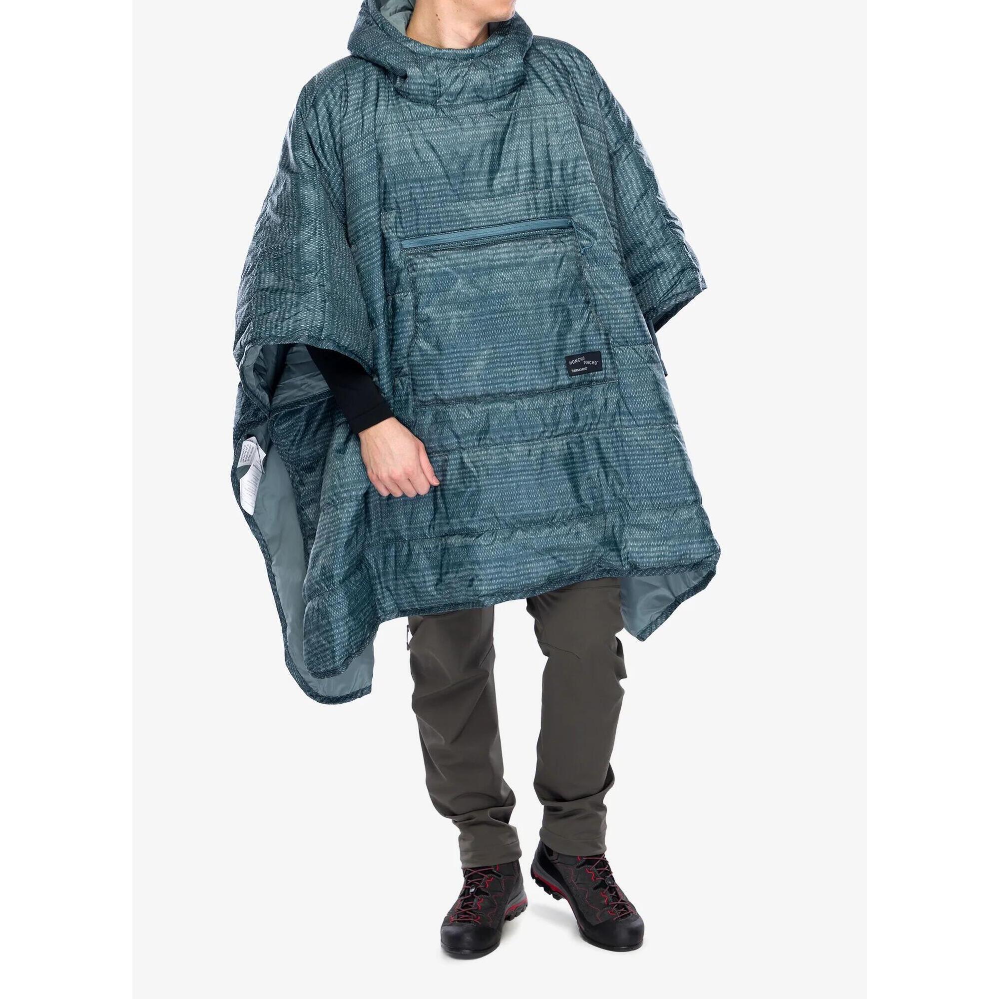 Poncho Therm a Rest Honcho Poncho - blue woven