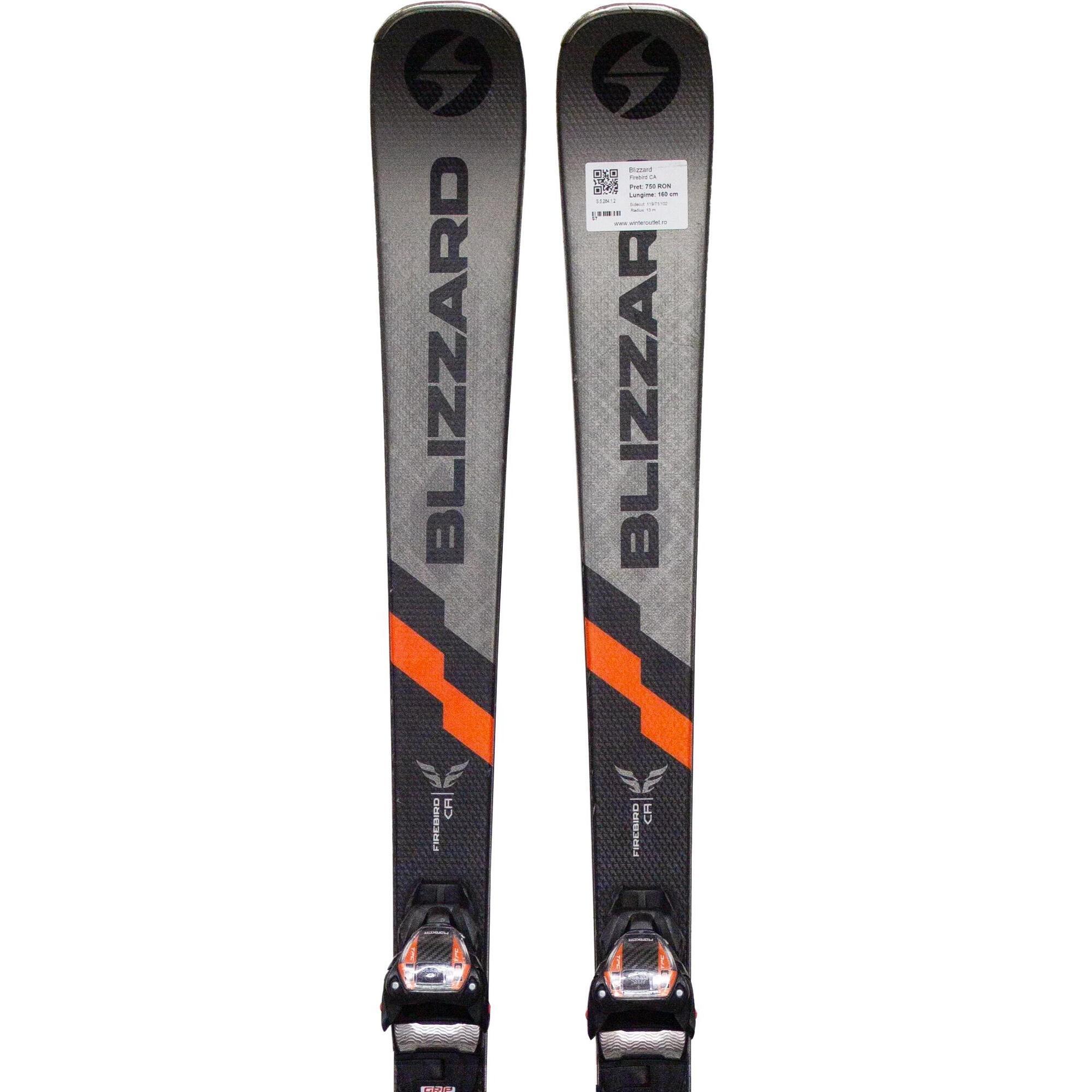 Second Life- Narty BLIZZARD Firebird CA, 166 cm- Stan bardzo dobry