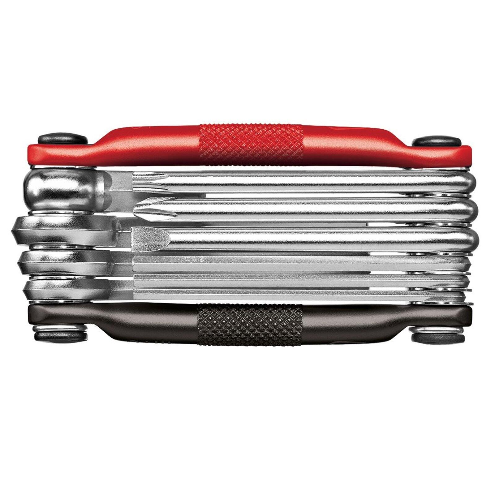 Czarno-czerwone narzędzie wielofunkcyjne 10