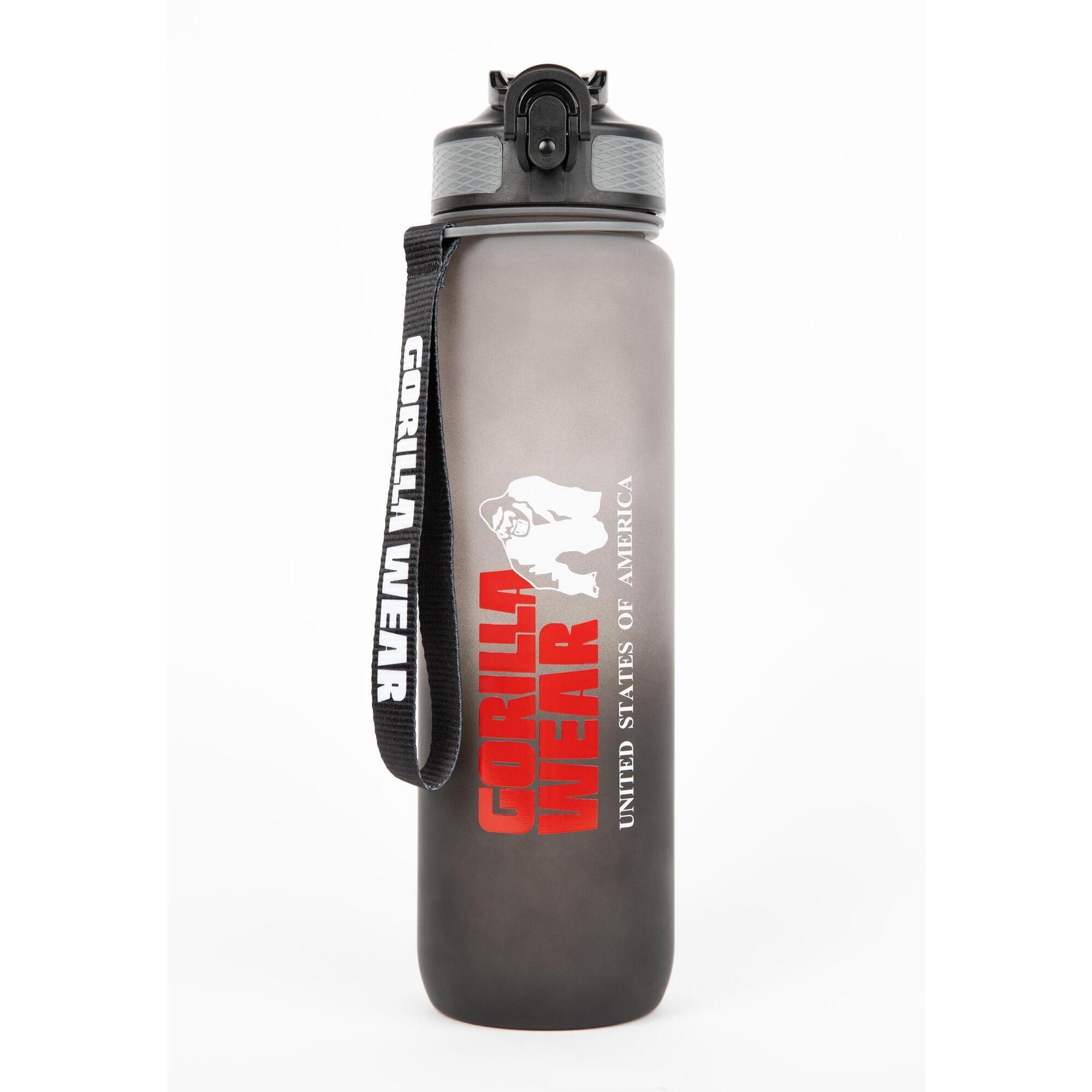Gradient Water Bottle 1000ML - Czarny/Szary