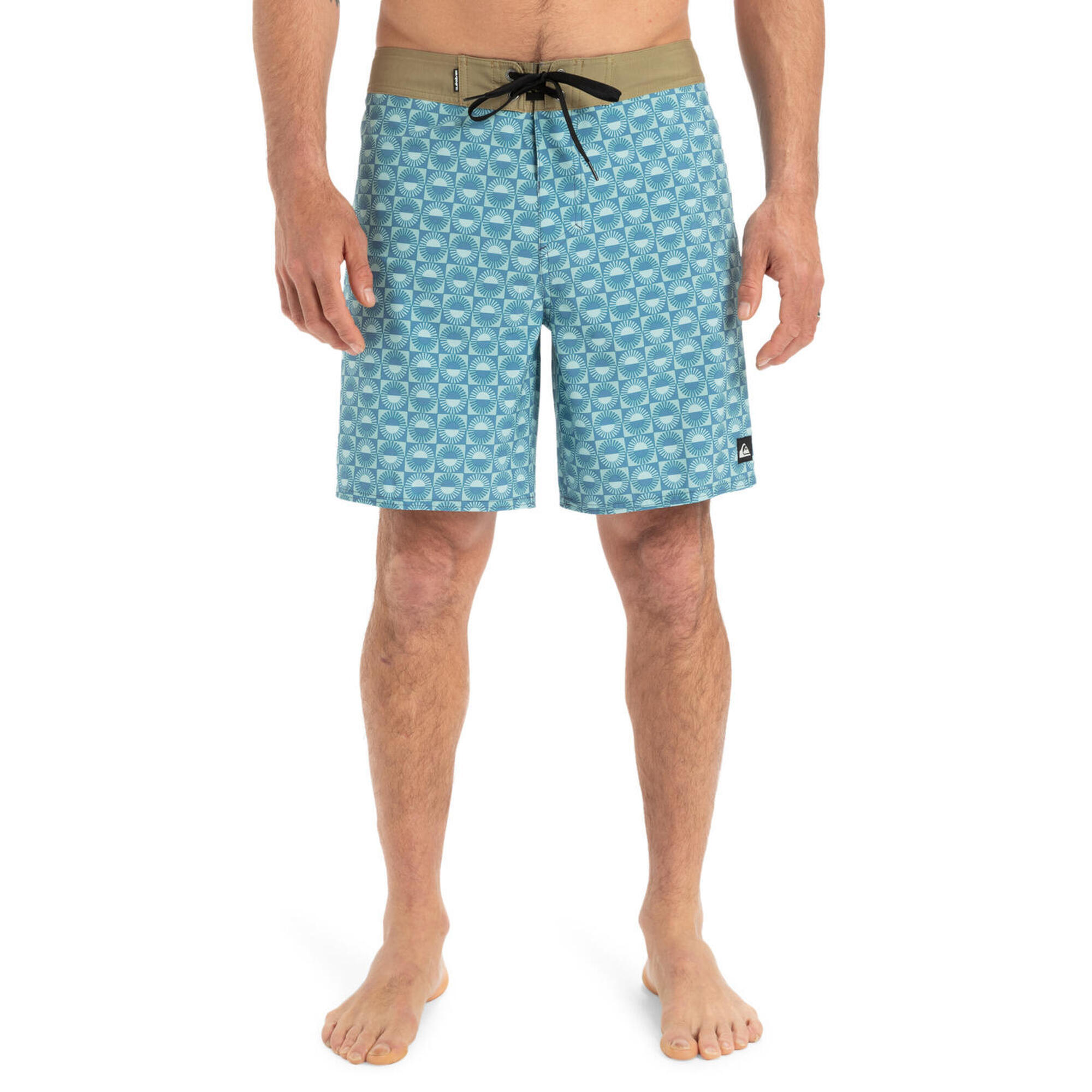 Spodenki boardshort dla Mężczyzn SURFSILK STRAIGHT LEG 18" Niebieski