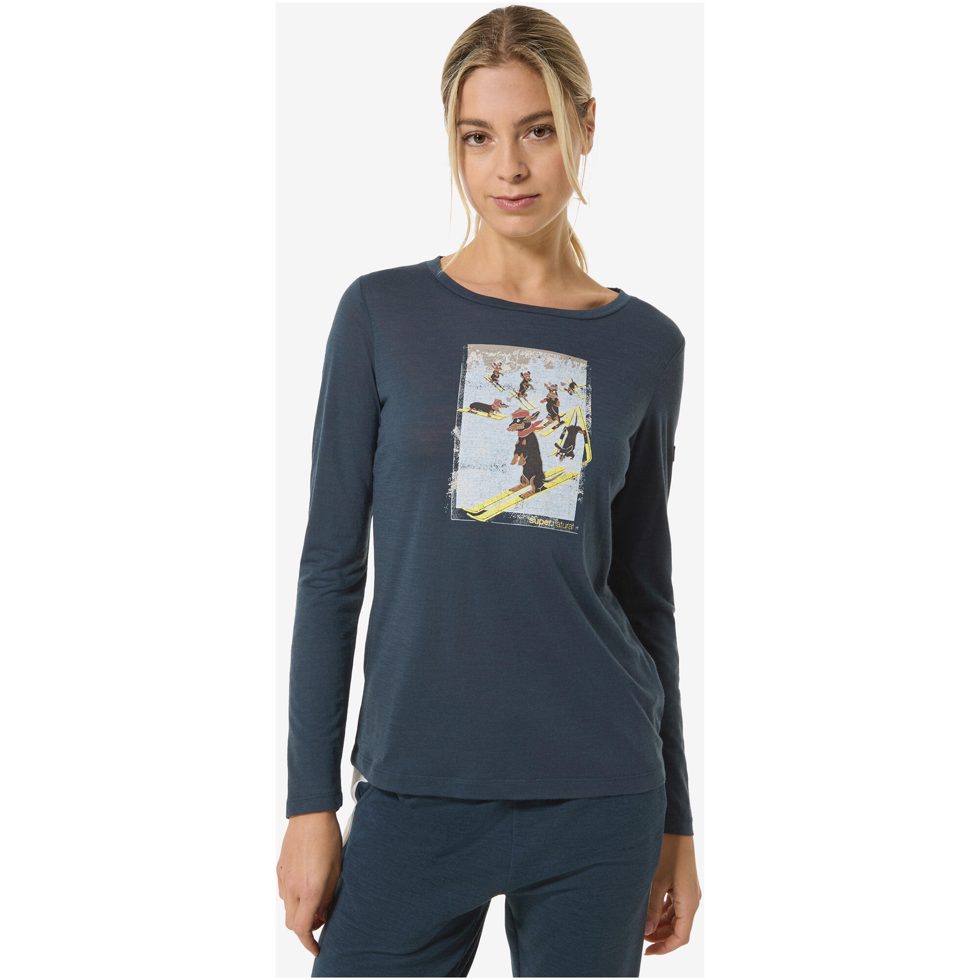 Longsleeve SUPER.NATURAL W DACHSHUND PARTY LS