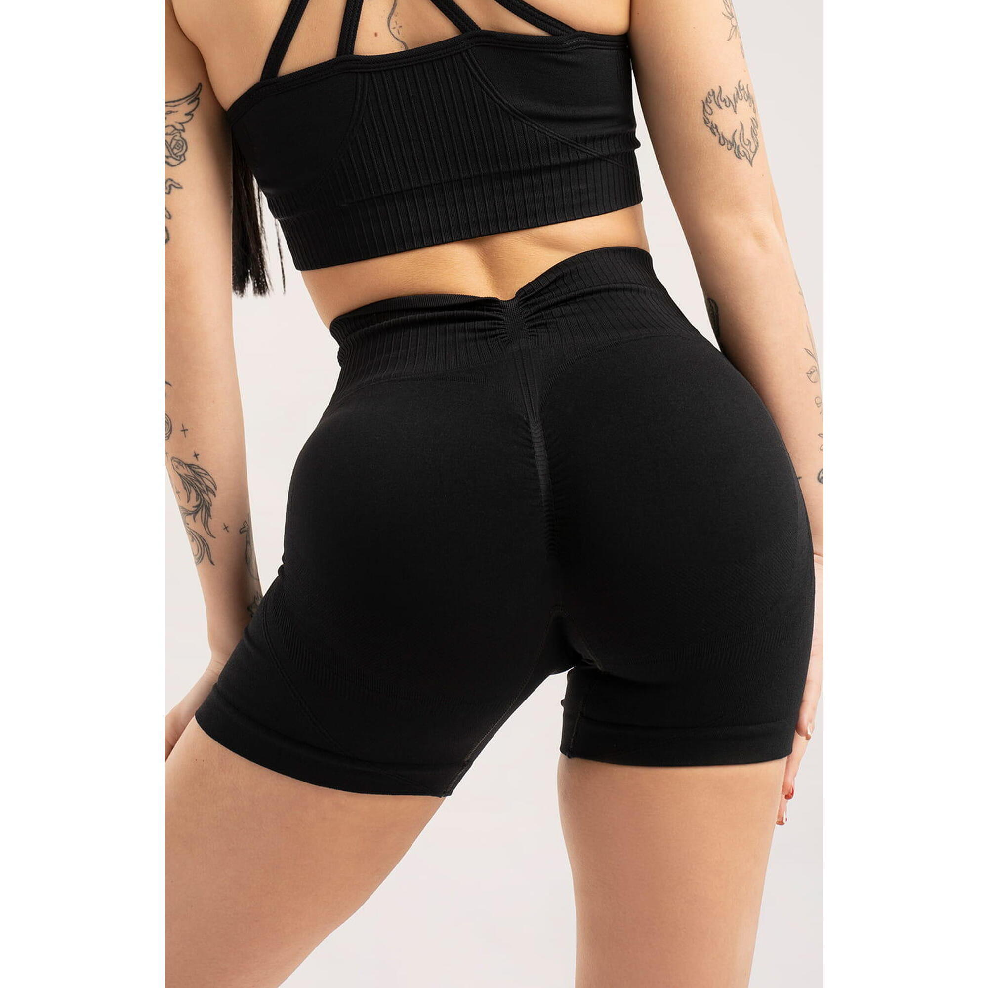 Spodenki fitness damskie Gym Glamour deep push up 2.0