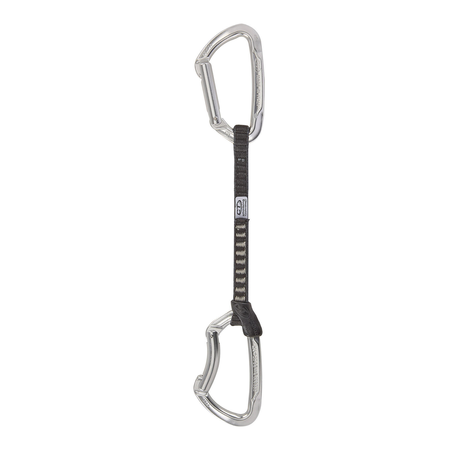Ekspres wspinaczkowy Climbing Technology Lime Set UL 17 cm - silver