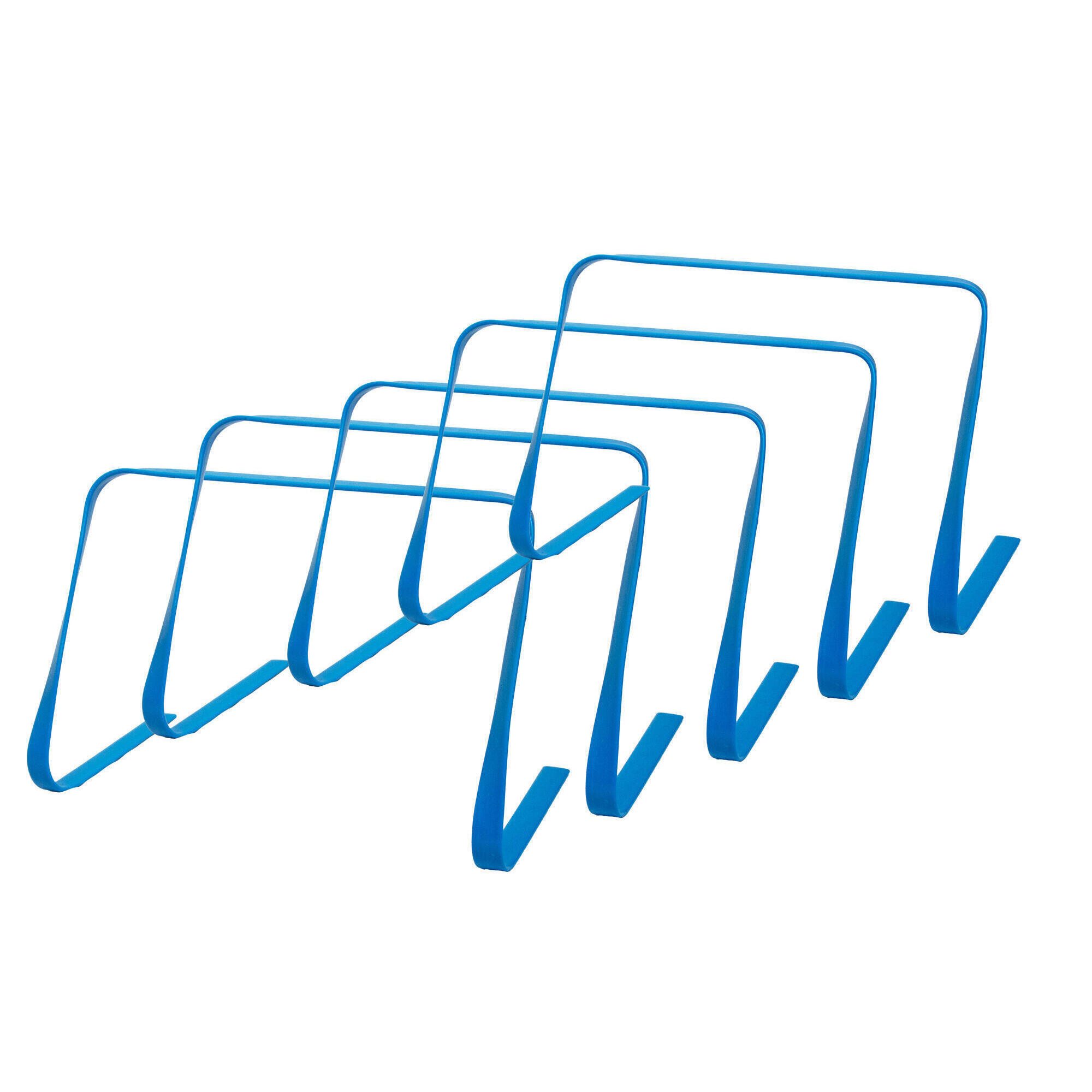 Zestaw 5 elastycznych płotków treningowych - 30 cm