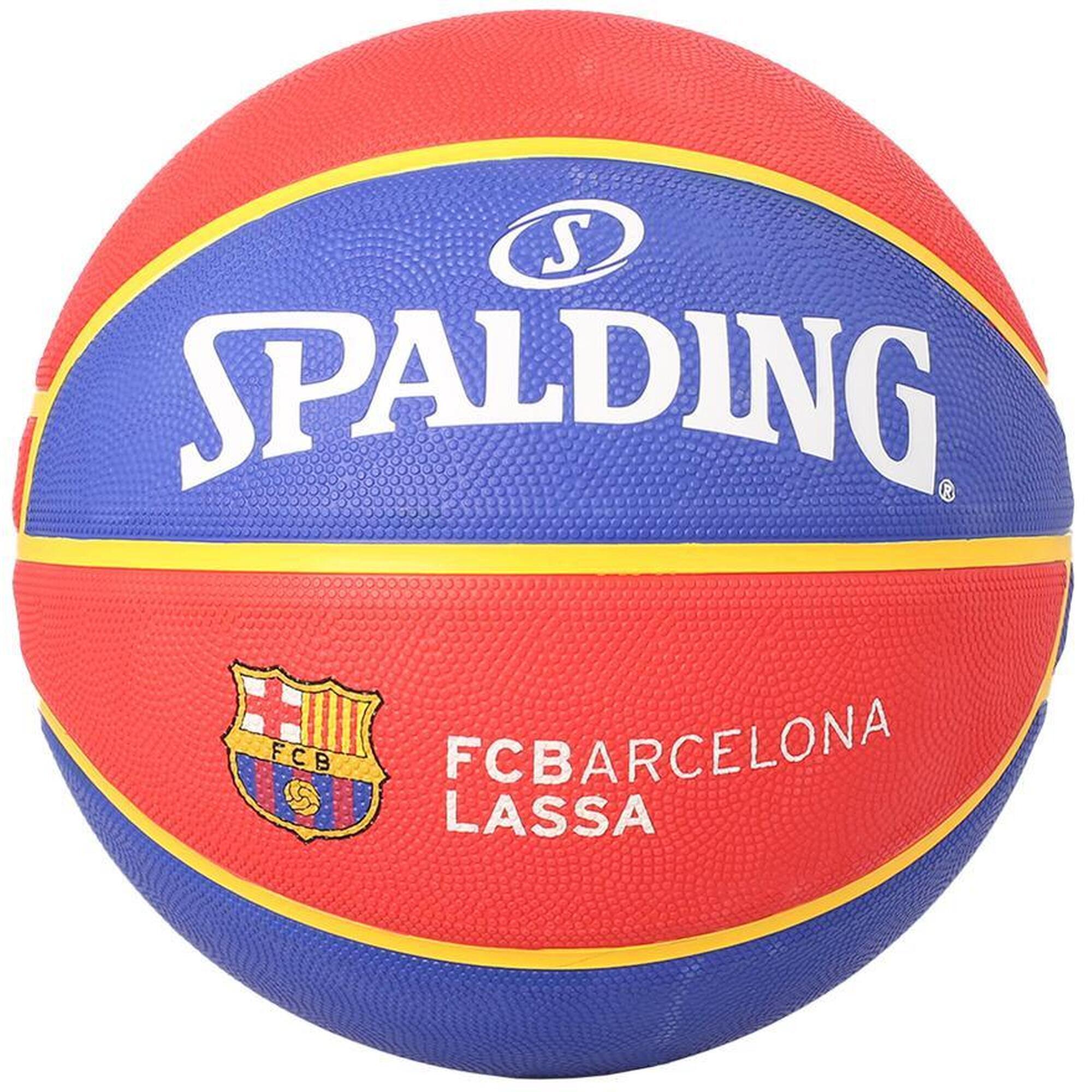 Piłka do koszykówki Spalding FC Barcelone Rubber EL TEAM 2018
