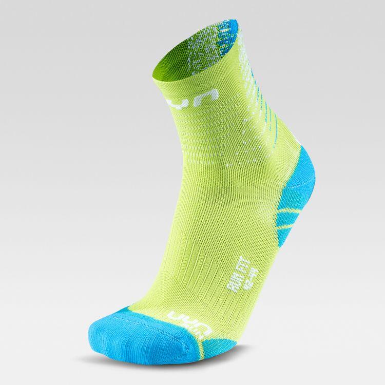 Skarpety do biegania męskie Uyn Run Fit Socks Lime / Blue