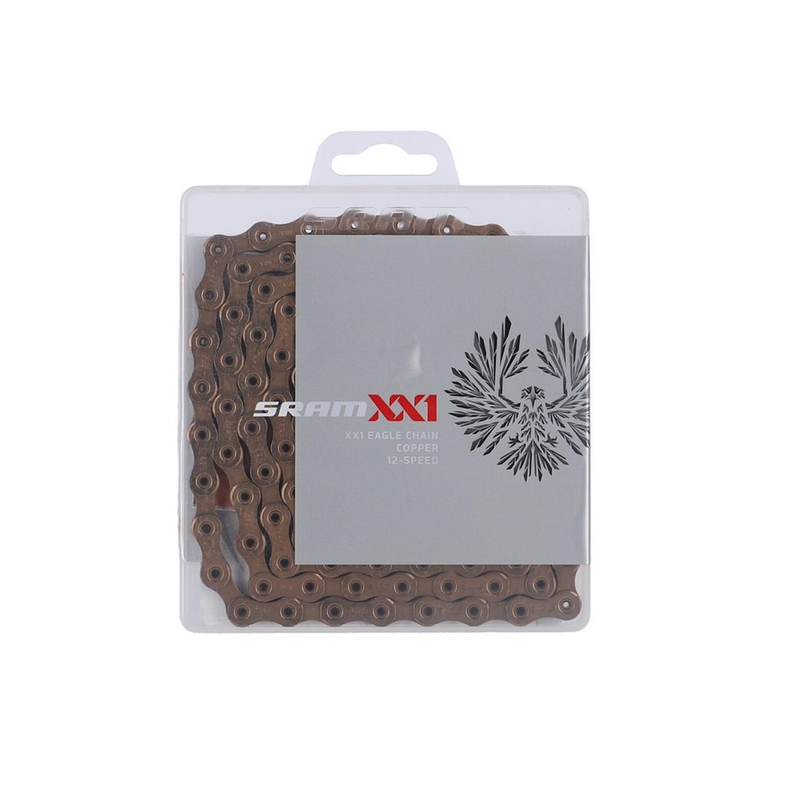 Łańcuch Sram PC xx1 Eagle Hallowpin 126L Powerlock 12v