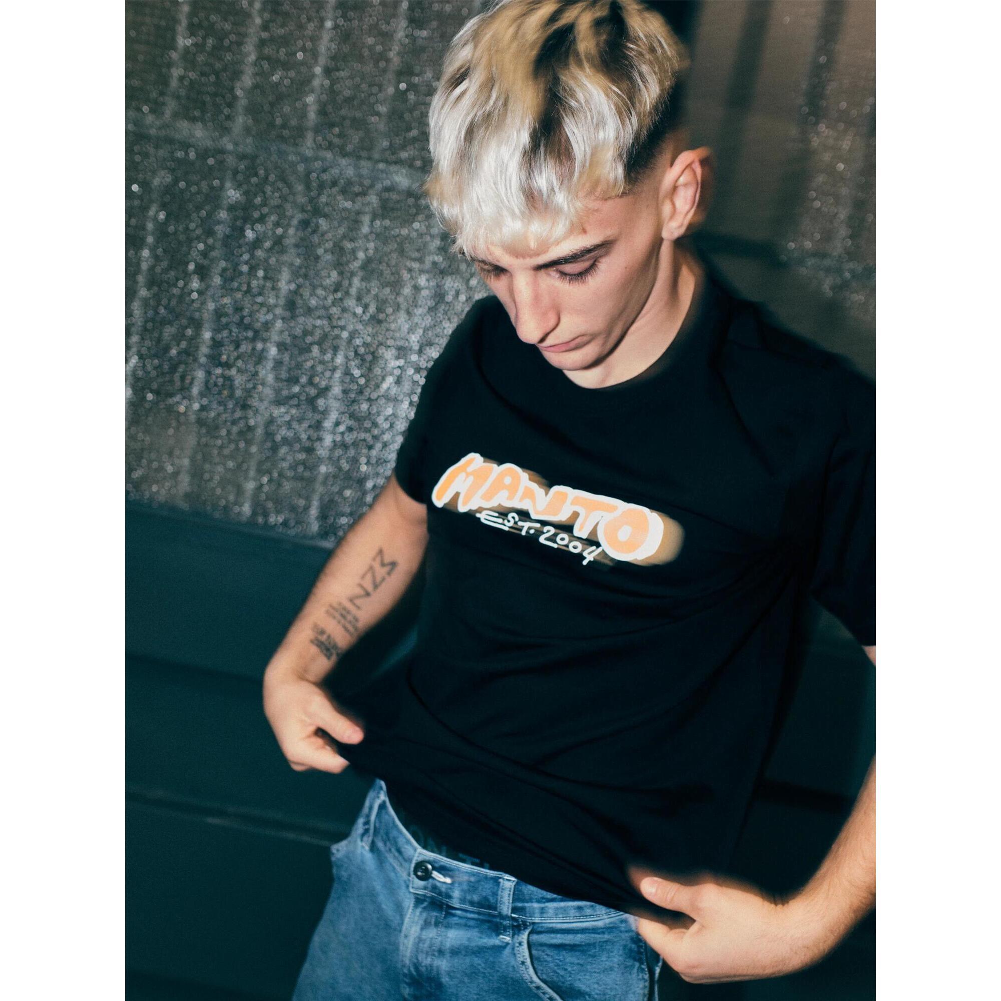 MANTO t-shirt MARKER czarny