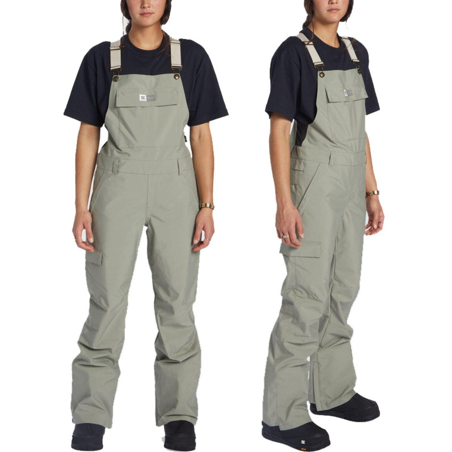 Spodnie narciarskie damskie DC Valiant Bib na szelkach 10K