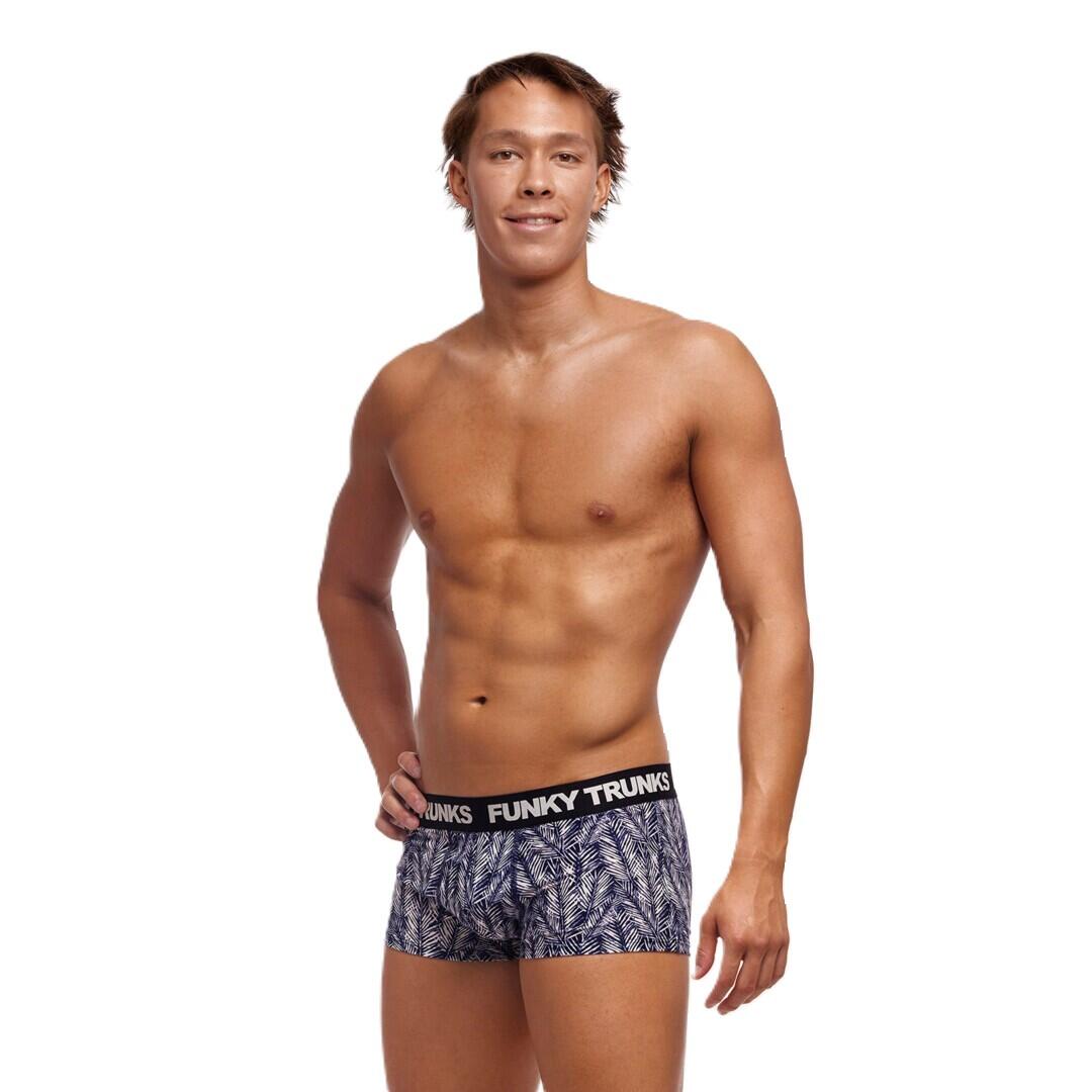 Bielizna męska bokserki spodenki bawełniane Funky Trunks Pressure Palm